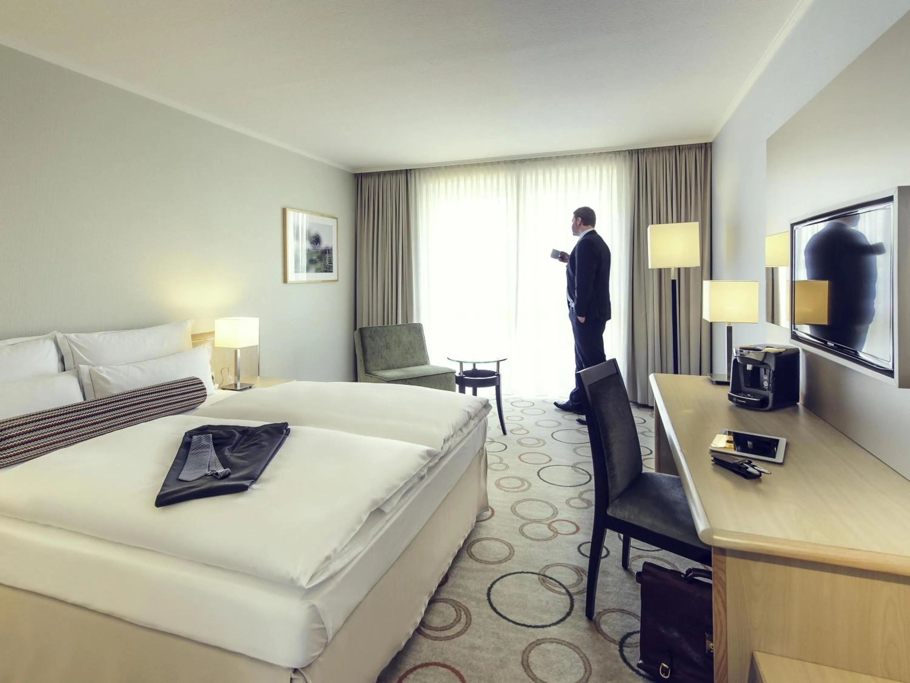 Bedroom, Bed in Mercure Düsseldorf Kaarst