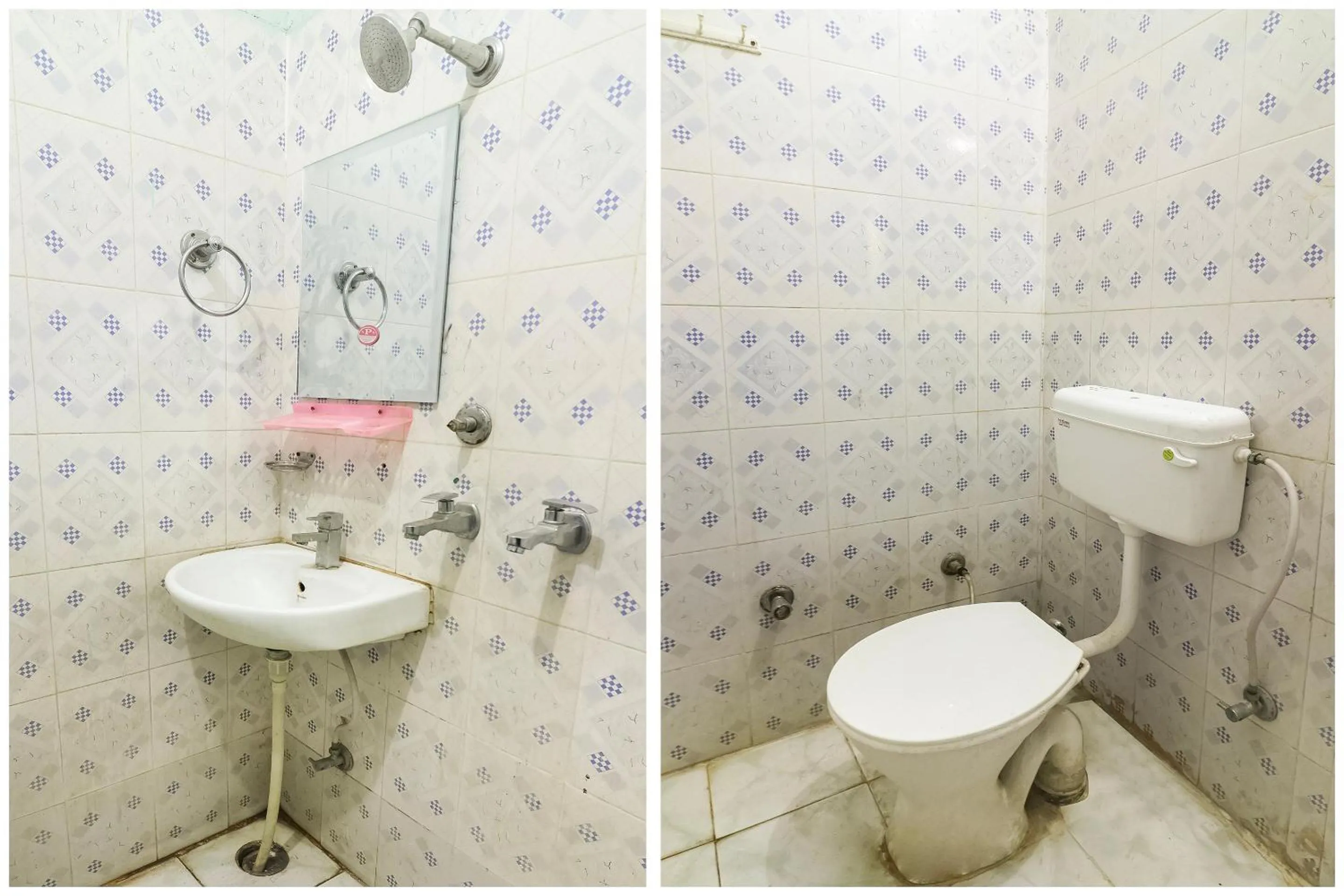Bathroom in SPOT ON 67868 Hotel Gourav Regency