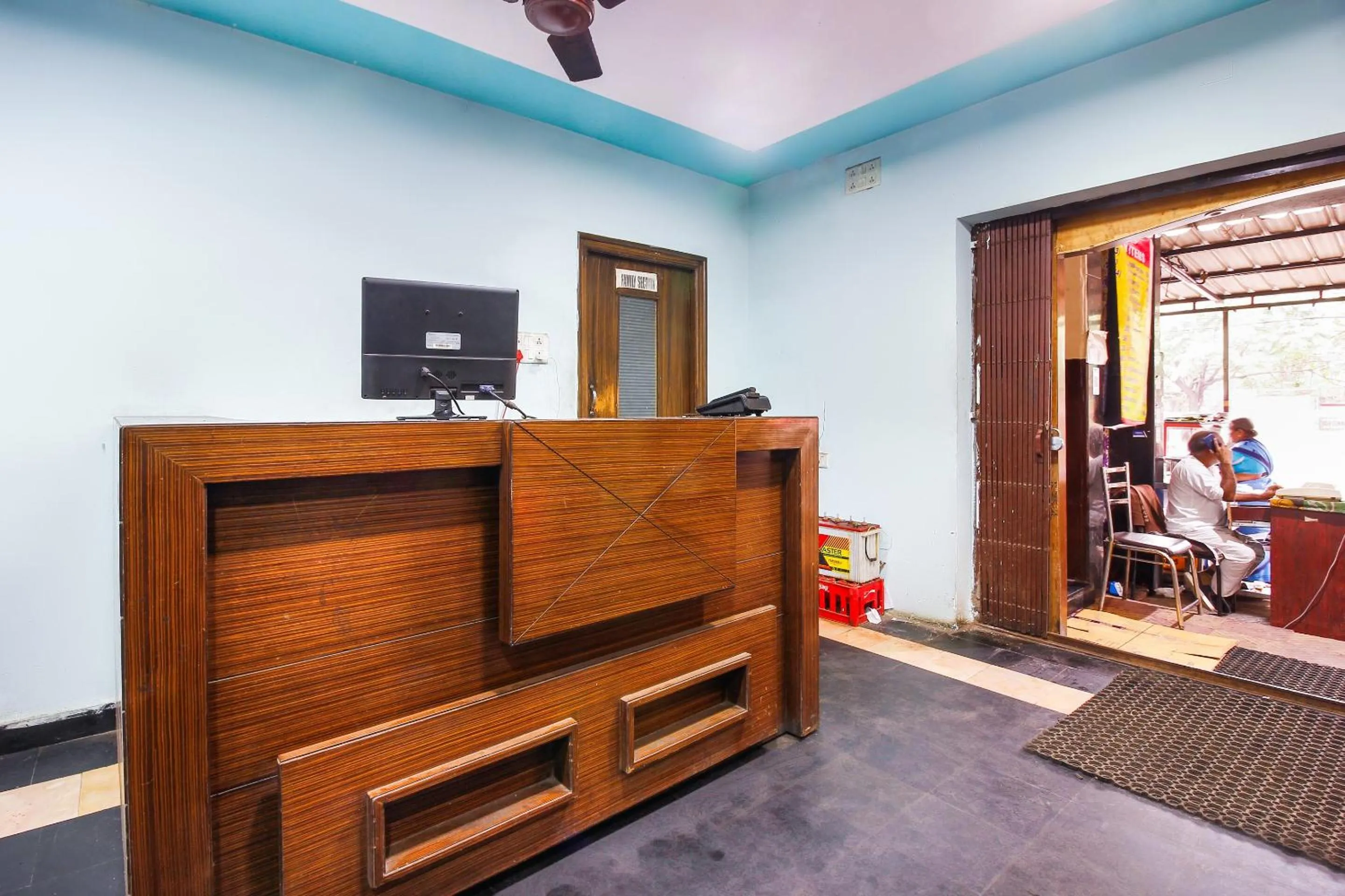 Lobby or reception in Hotel O Sai Residency Near SR Nagar metro station