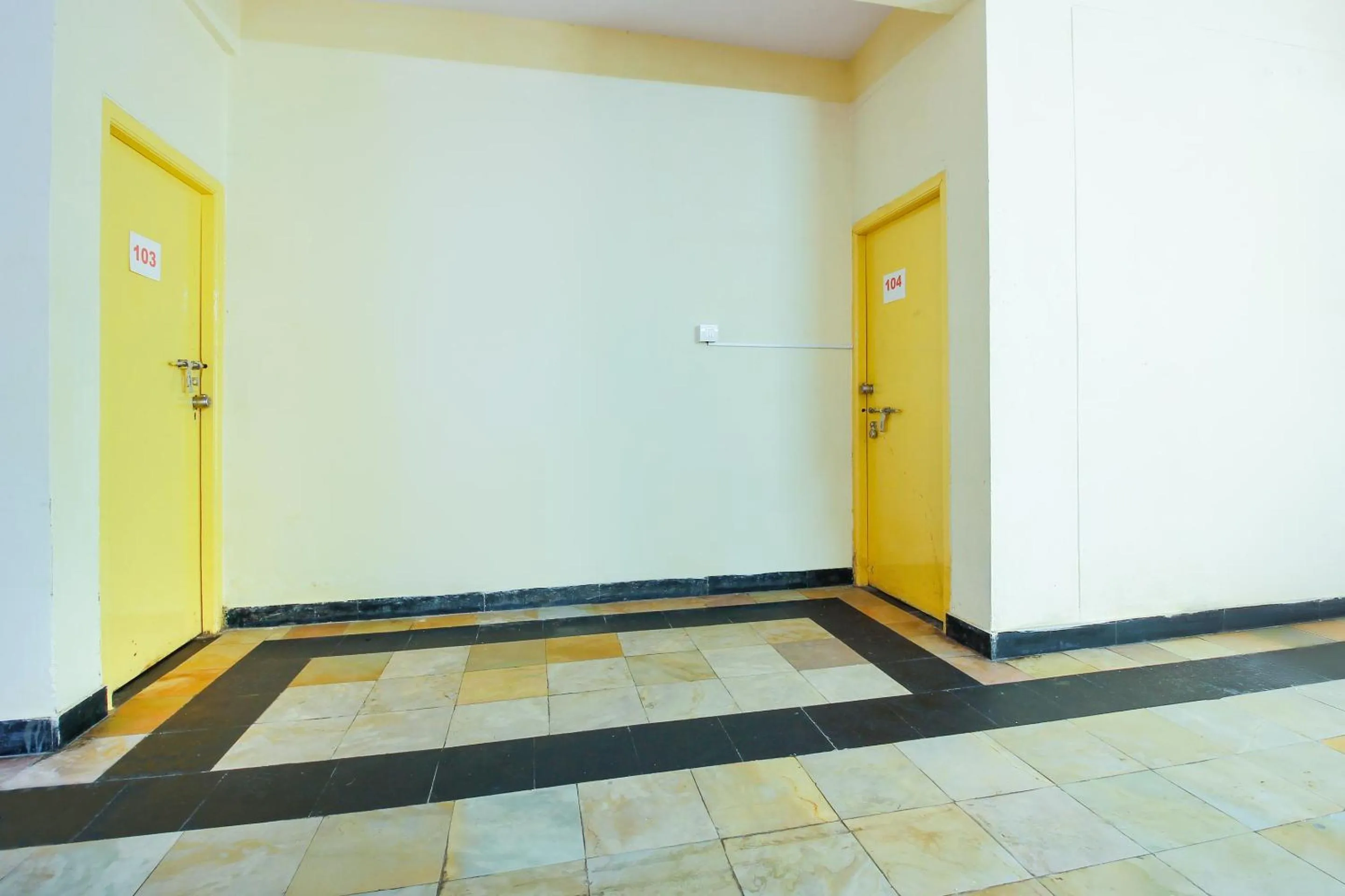 Lobby or reception in Hotel O Sai Residency Near SR Nagar metro station