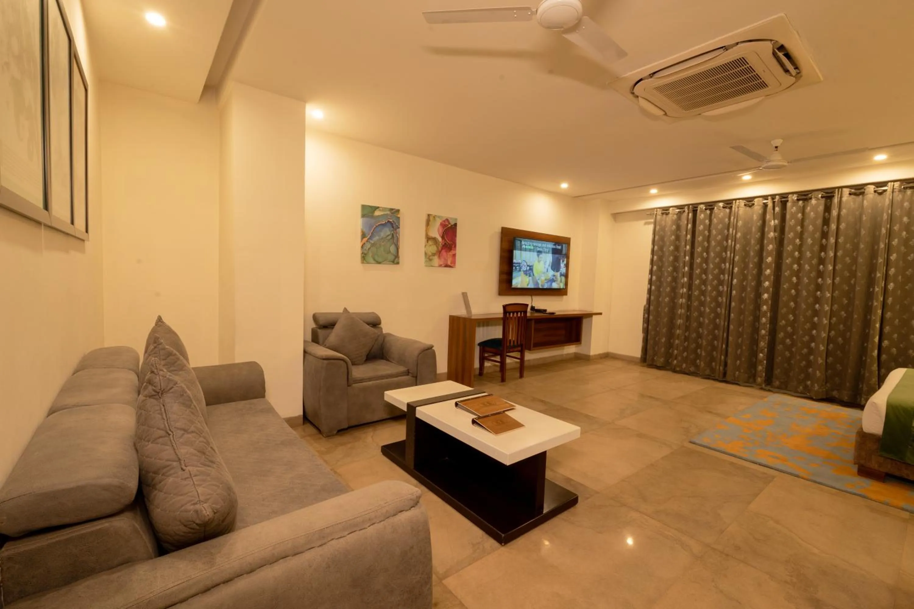 Bedroom in HOLYWATER Hotel by Ganga Kinare #150 mts from Ganga Ghat Rishikesh