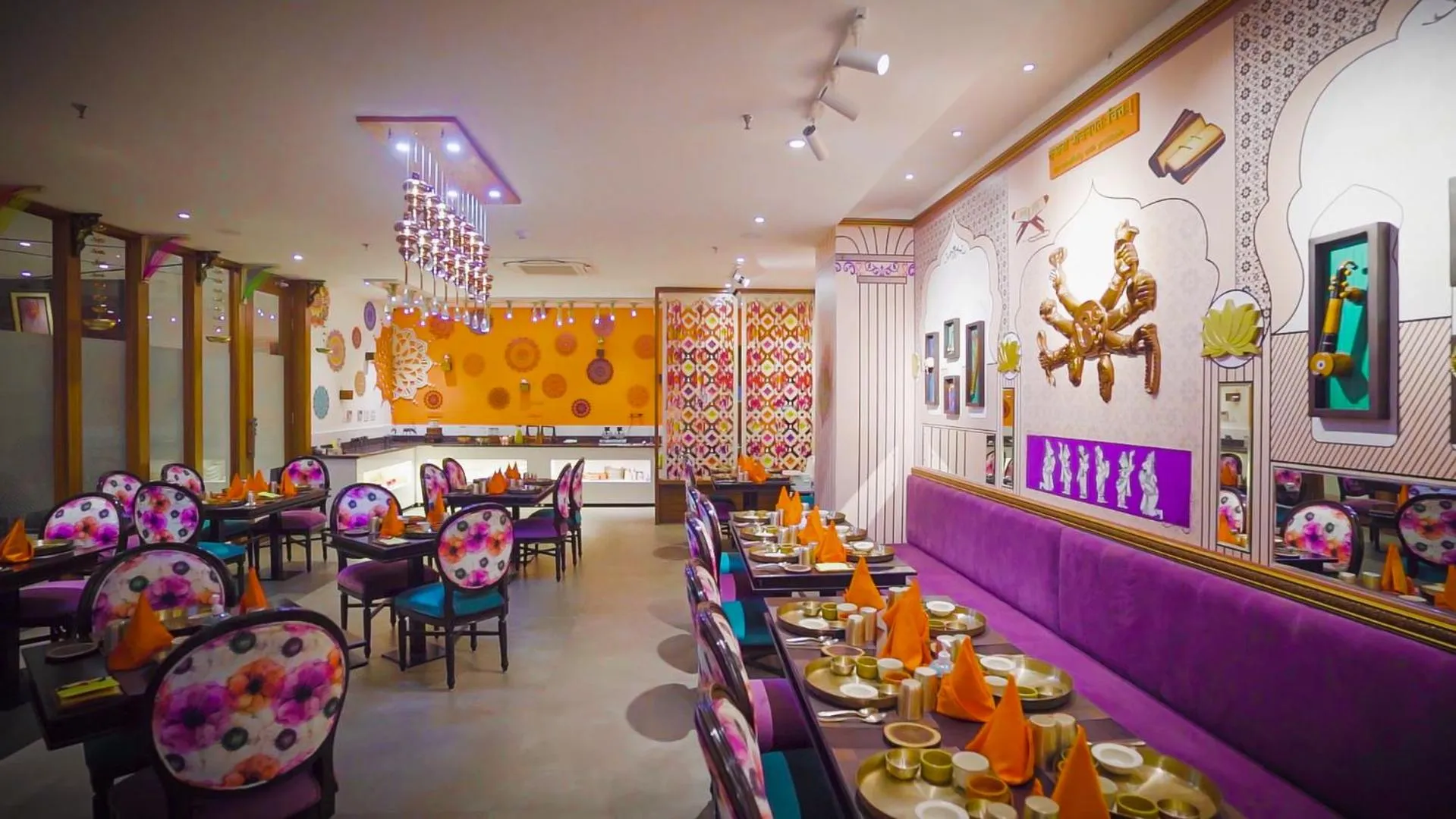 Restaurant/places to eat in HOLYWATER Hotel by Ganga Kinare #150 mts from Ganga Ghat Rishikesh