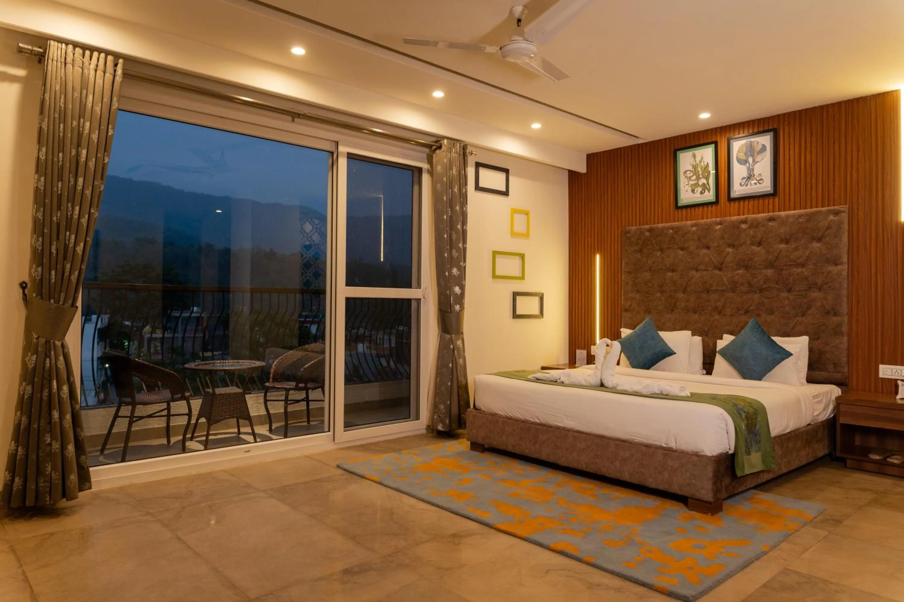 Bedroom, Bed in HOLYWATER Hotel by Ganga Kinare #150 mts from Ganga Ghat Rishikesh