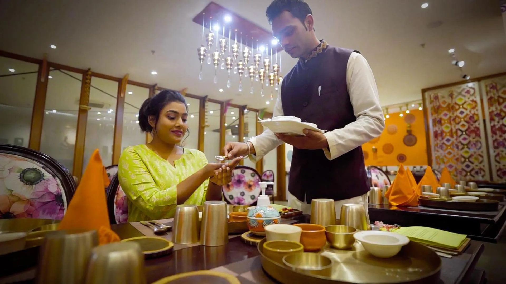 Restaurant/places to eat in HOLYWATER Hotel by Ganga Kinare #150 mts from Ganga Ghat Rishikesh