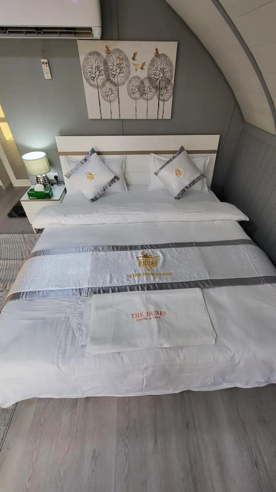 Bed in The Dunes Camping & Safari RAK