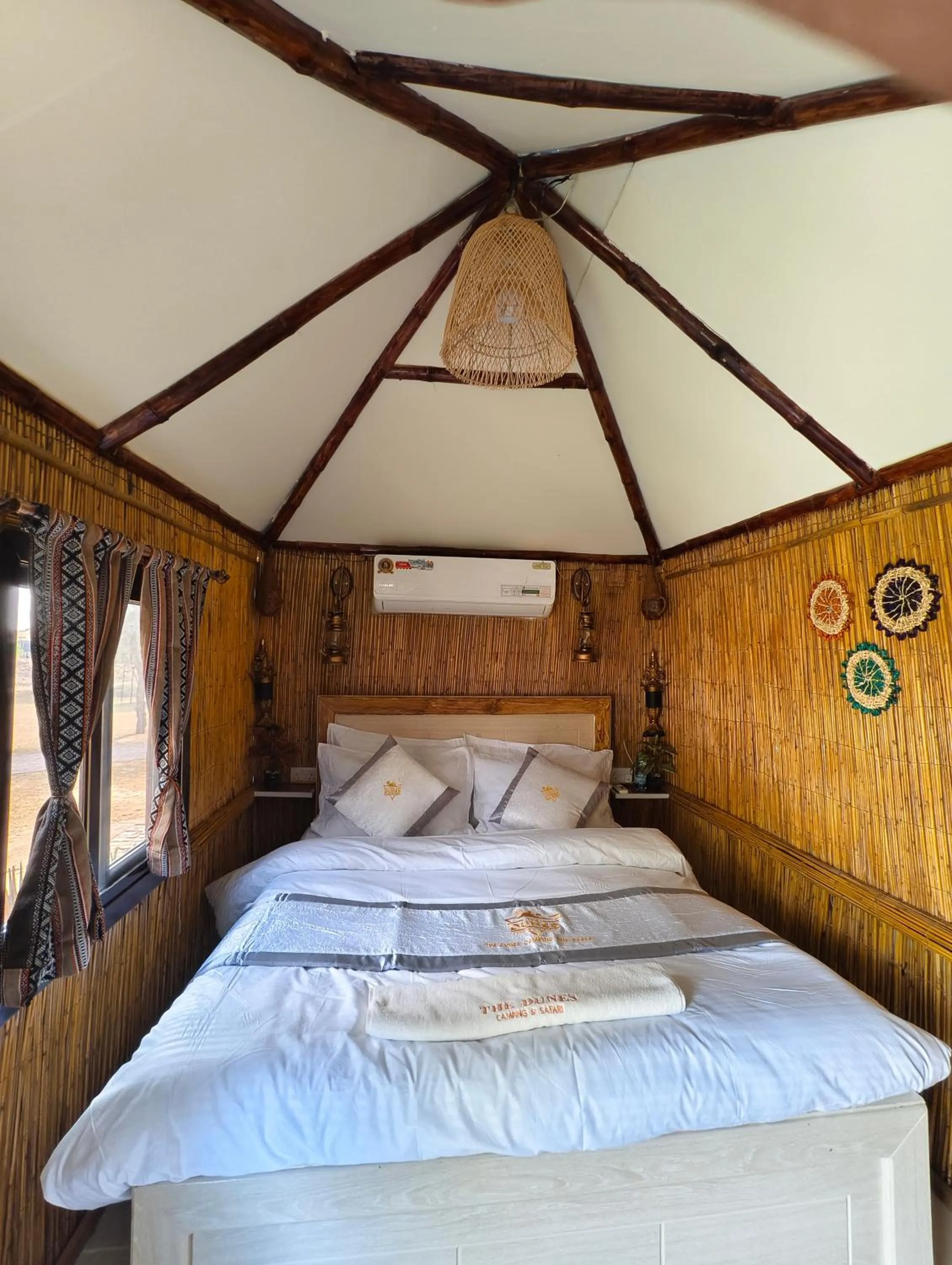 Bed in The Dunes Camping & Safari RAK