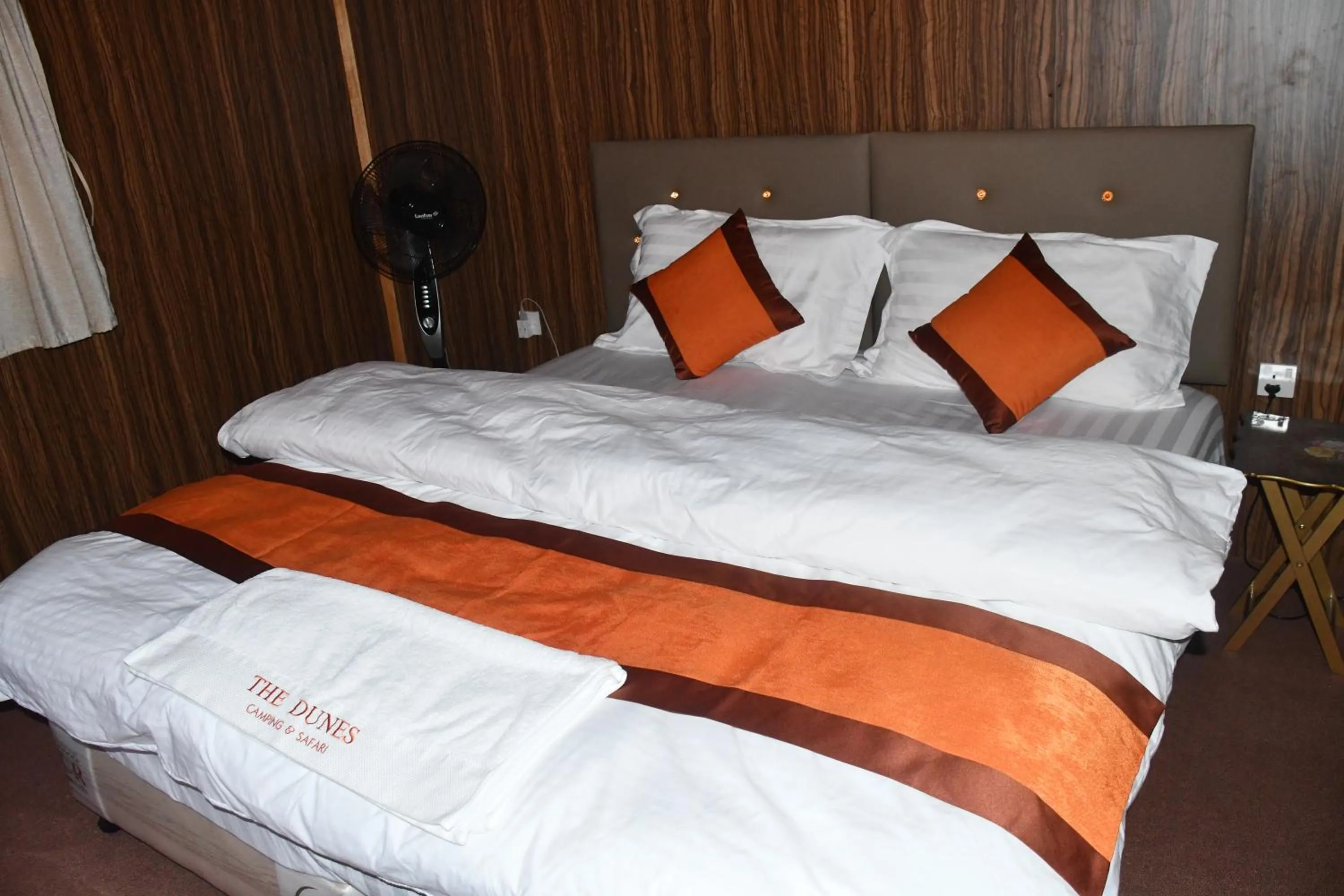 Bed in The Dunes Camping & Safari RAK