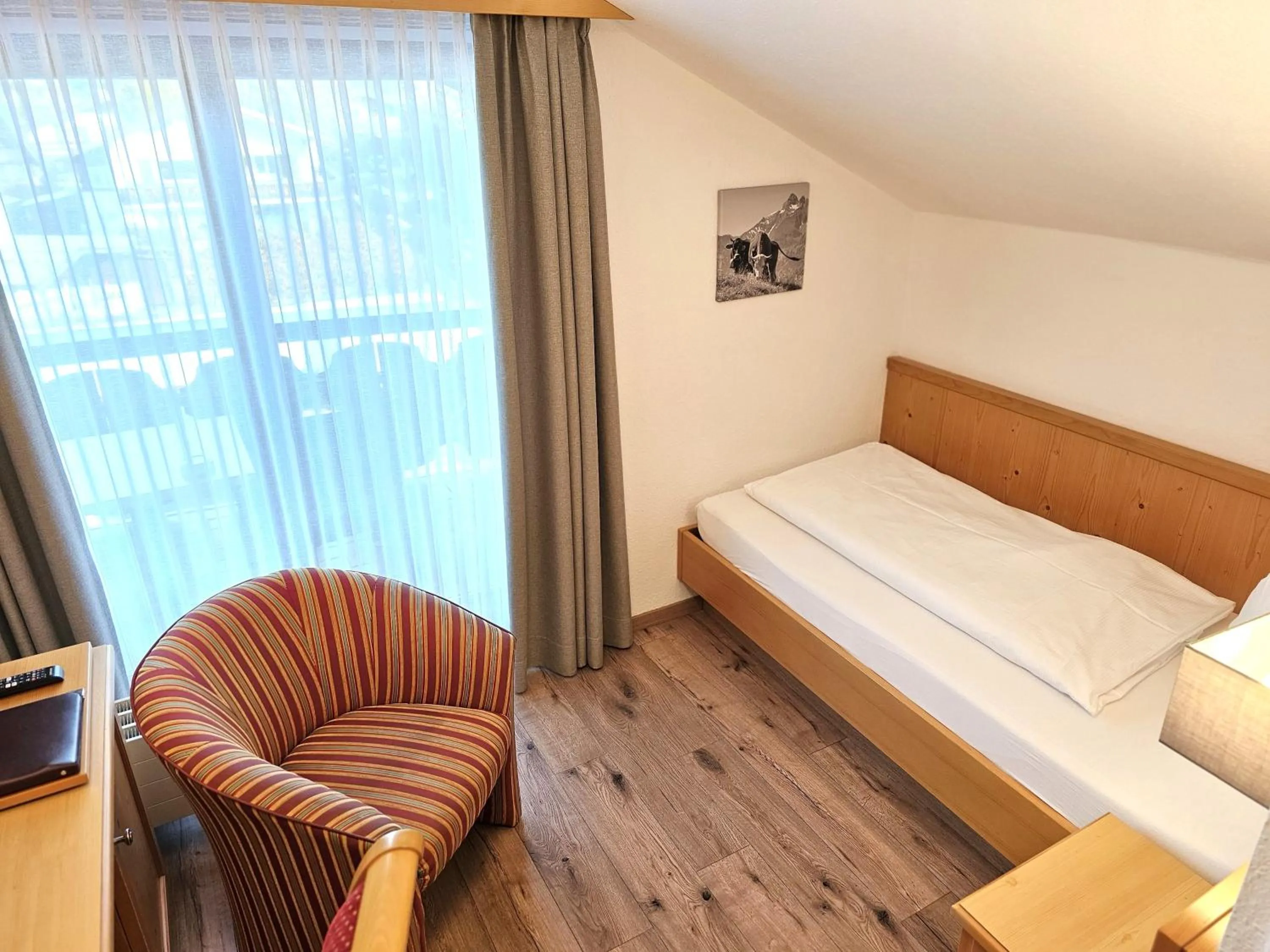 Bed in Hotel Cafe Fuggerhof