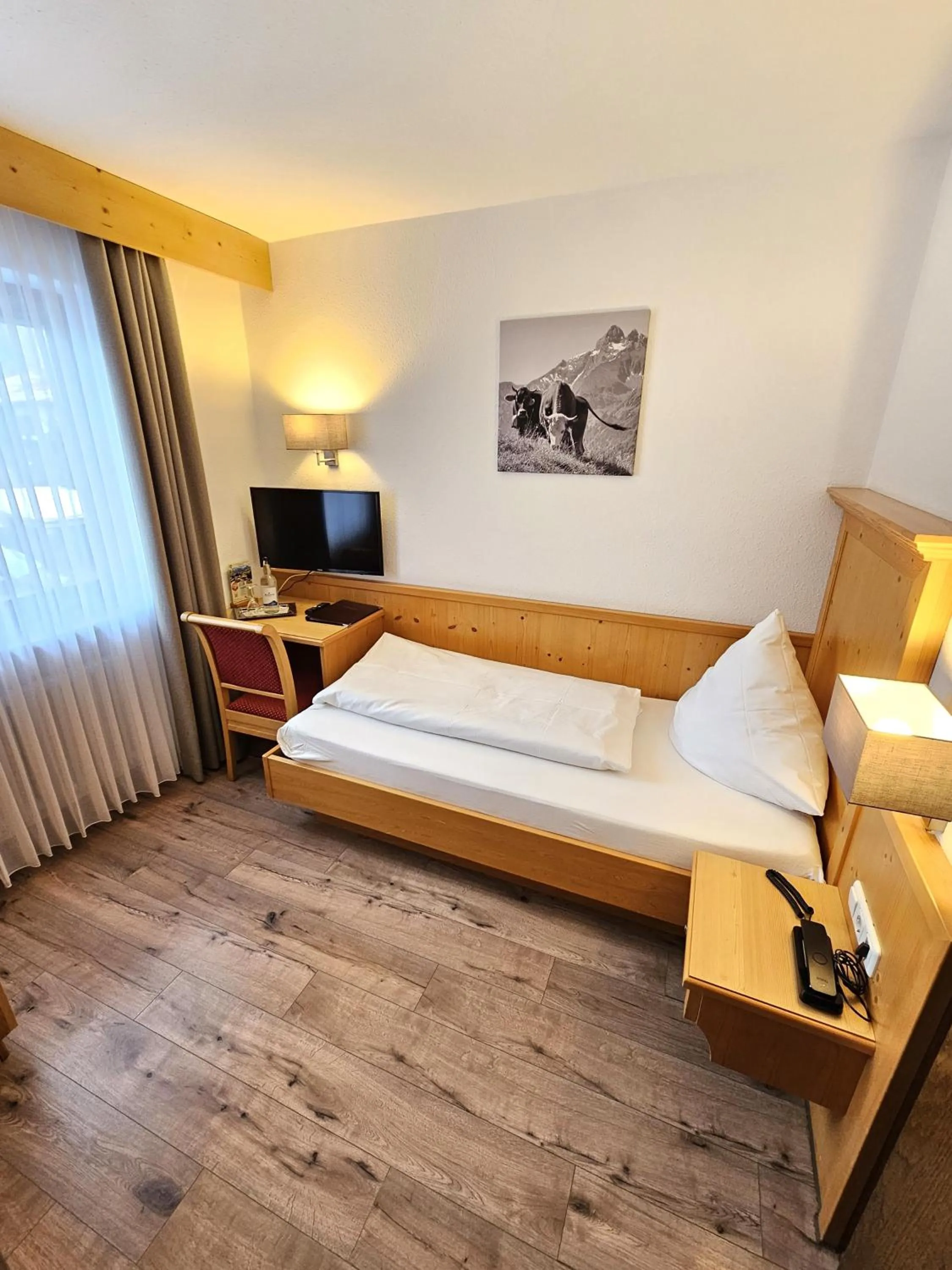 Bed in Hotel Cafe Fuggerhof