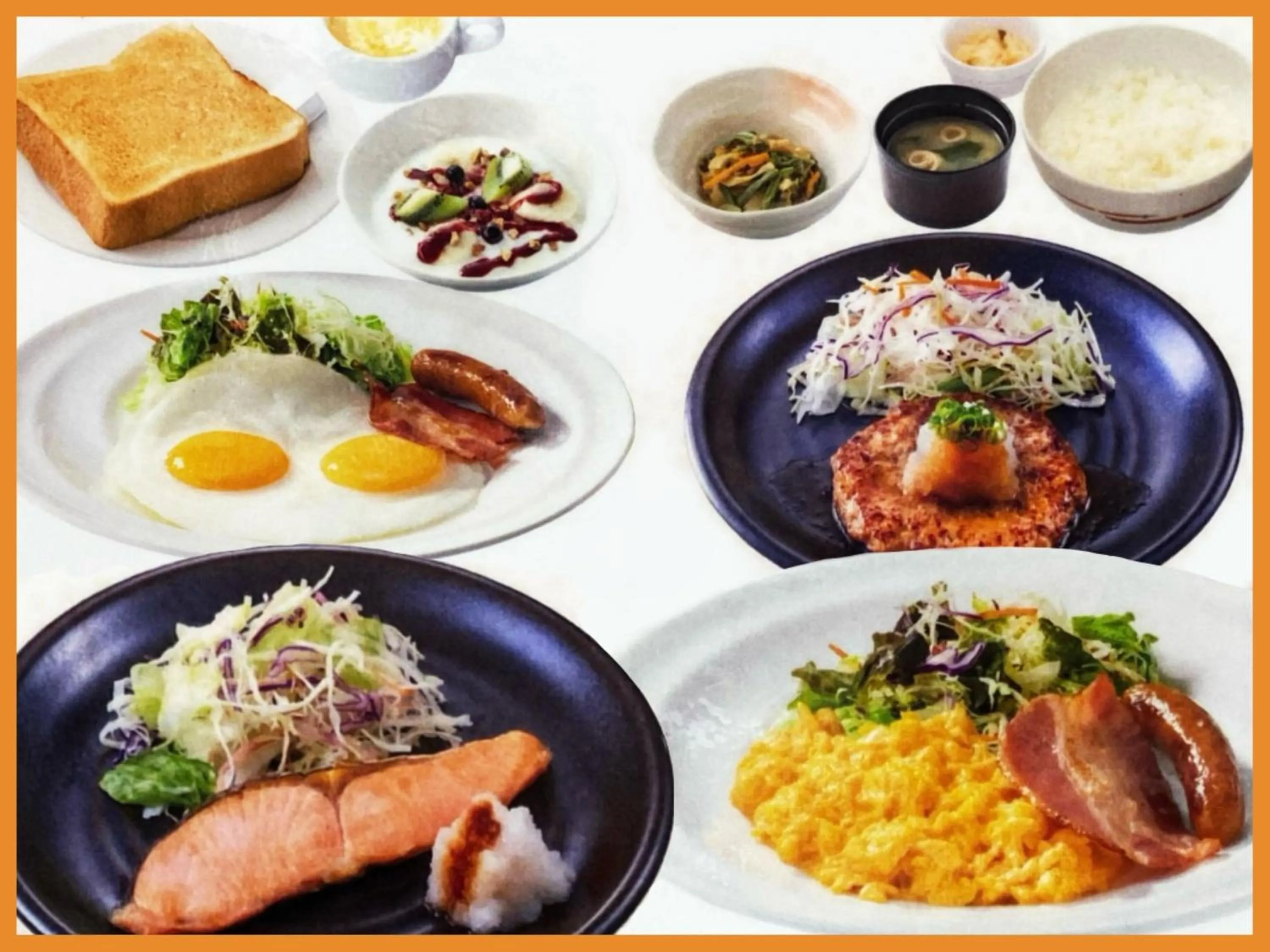 Breakfast in APA Hotel Hachioji Eki Kita