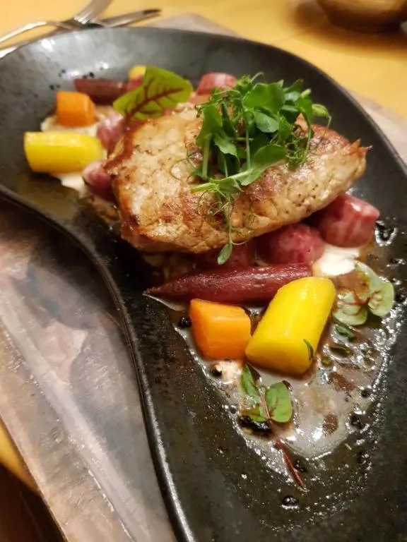 Restaurant/places to eat in Ampervilla Hotel