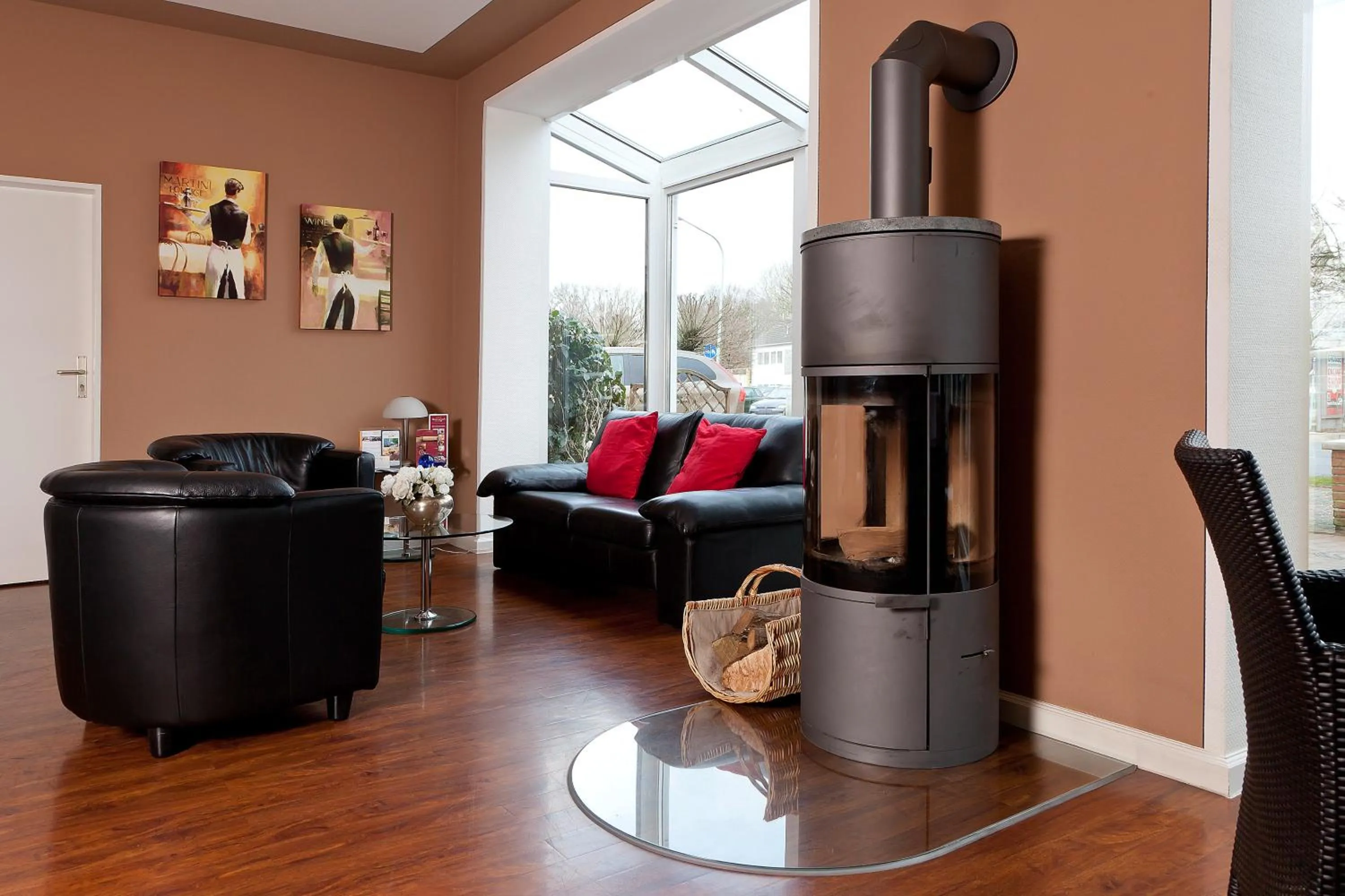 Lobby or reception in Hotel Bavaria Oldenburg