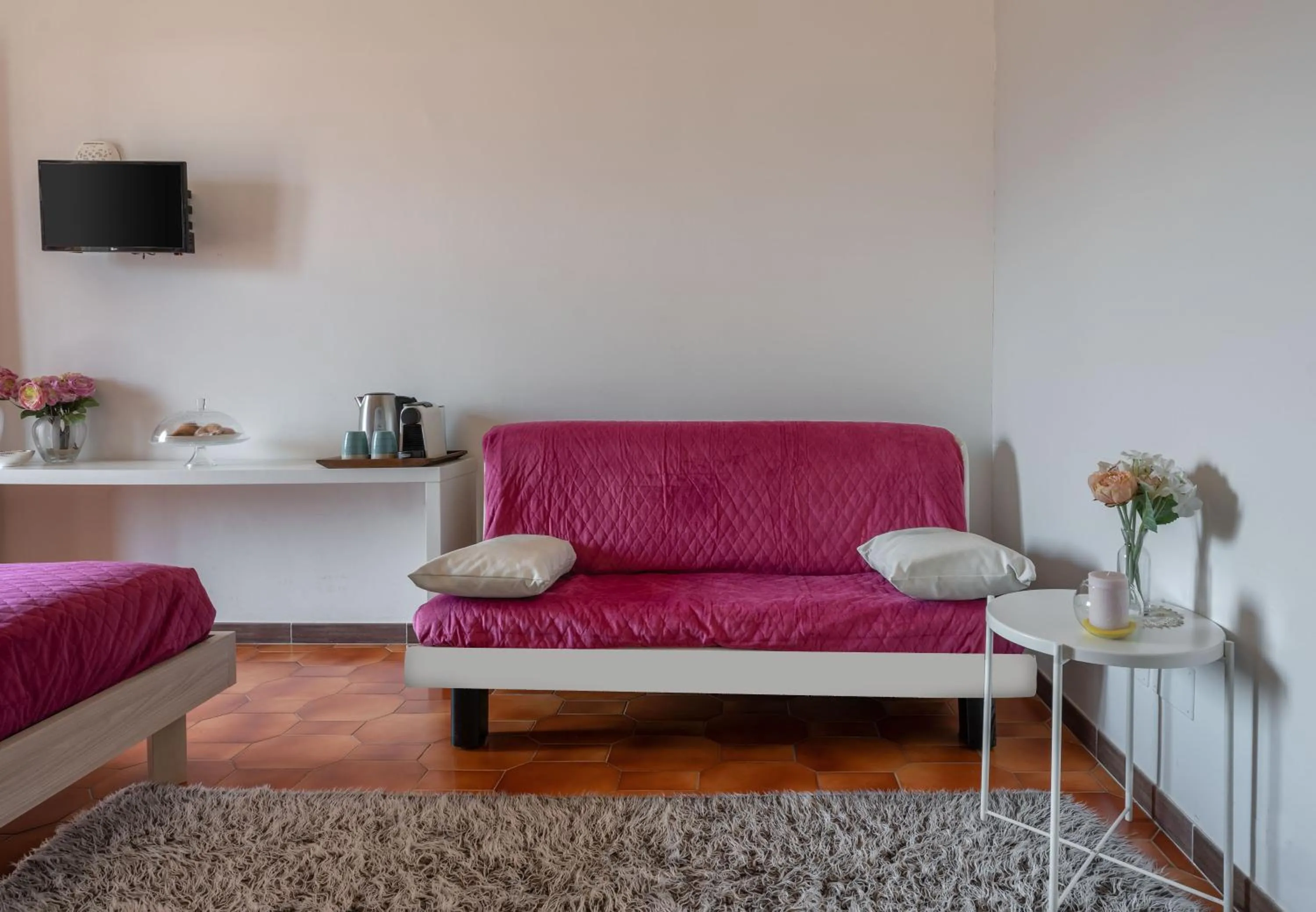 Living room in B&B Vera's Home Pompei