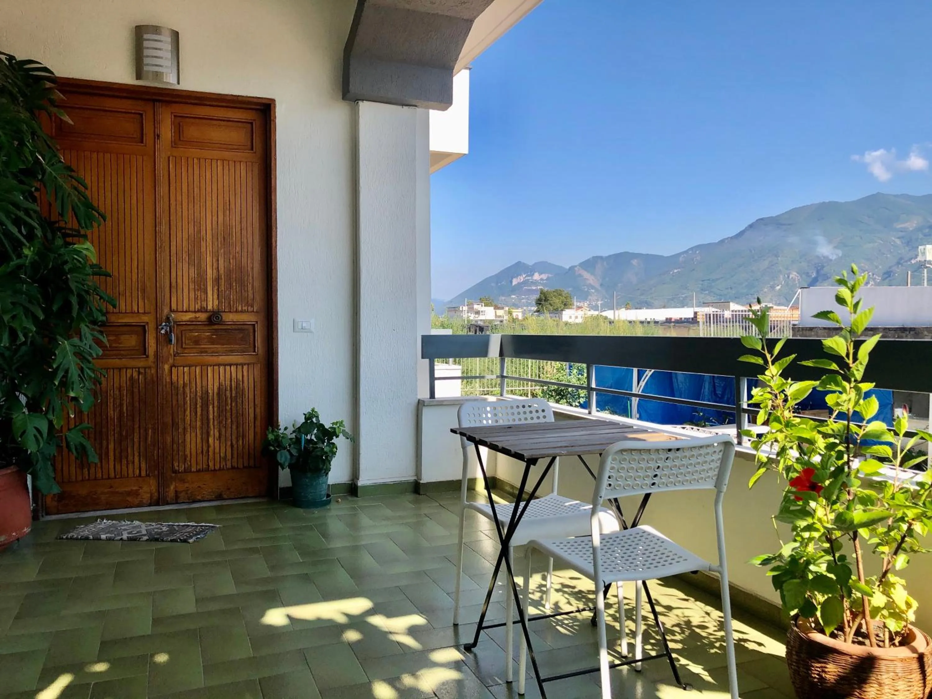 Balcony/Terrace in B&B Vera's Home Pompei