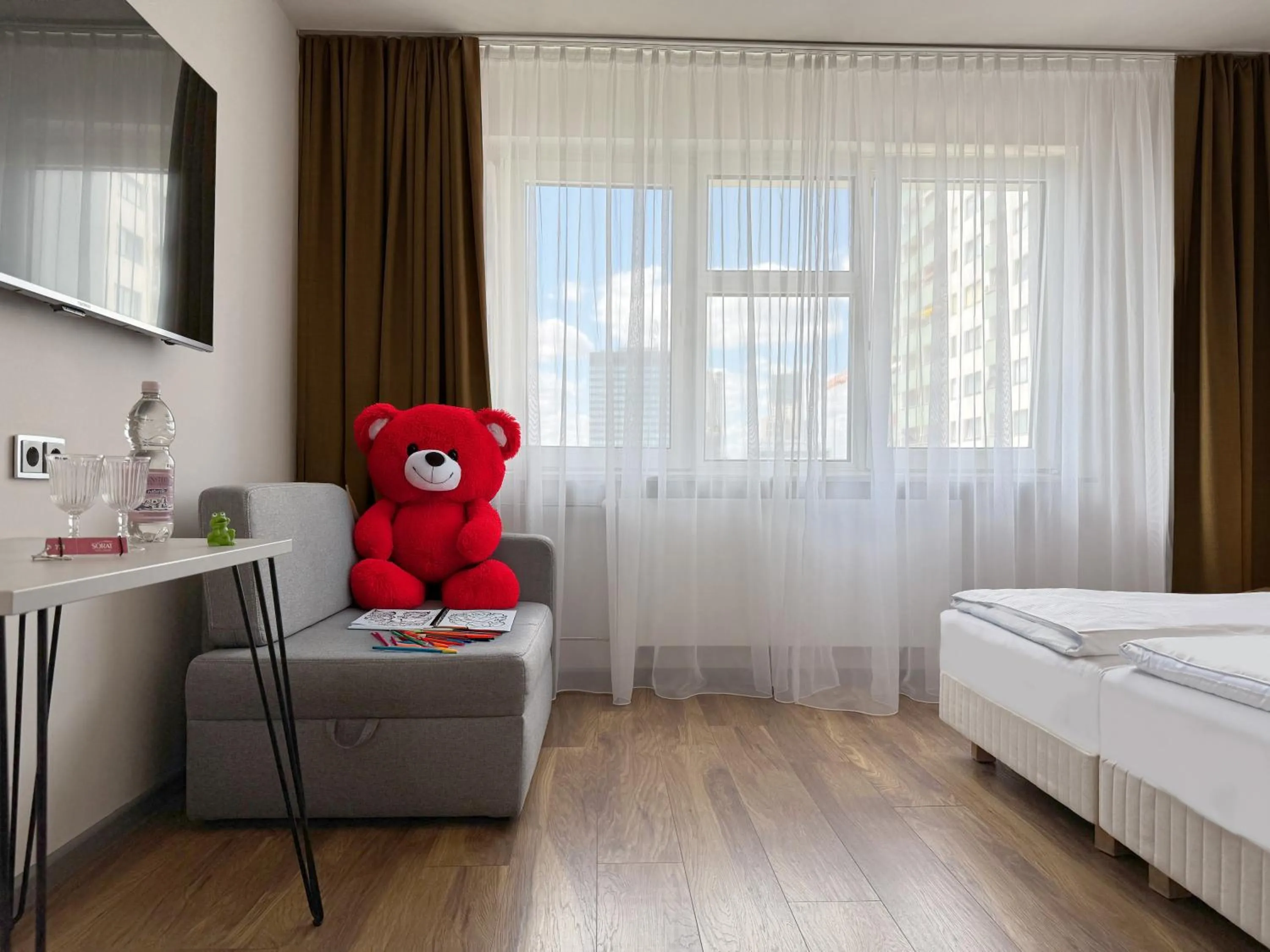 Bed in SORAT Hotel Berlin