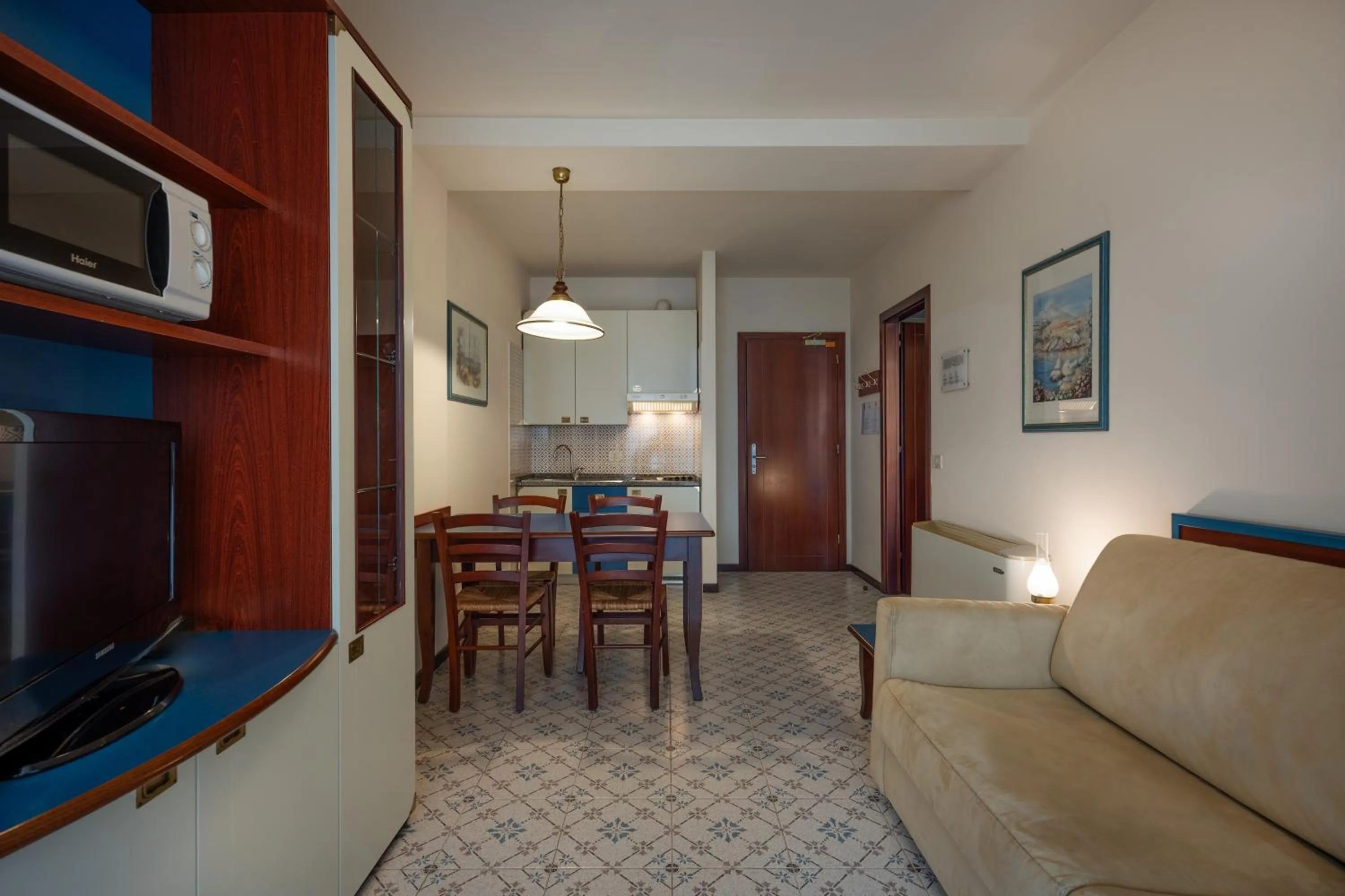 Living room in Aparthotel Holiday