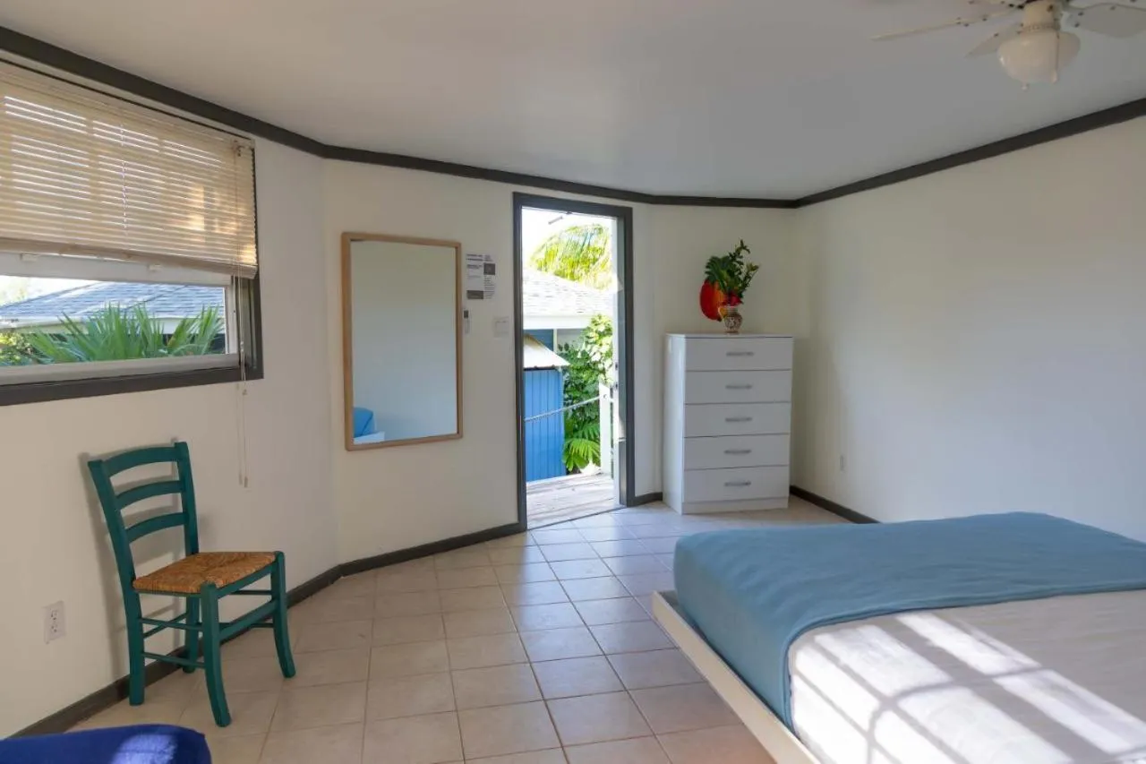 Bed in The Sunset Cove and Rainbow Room