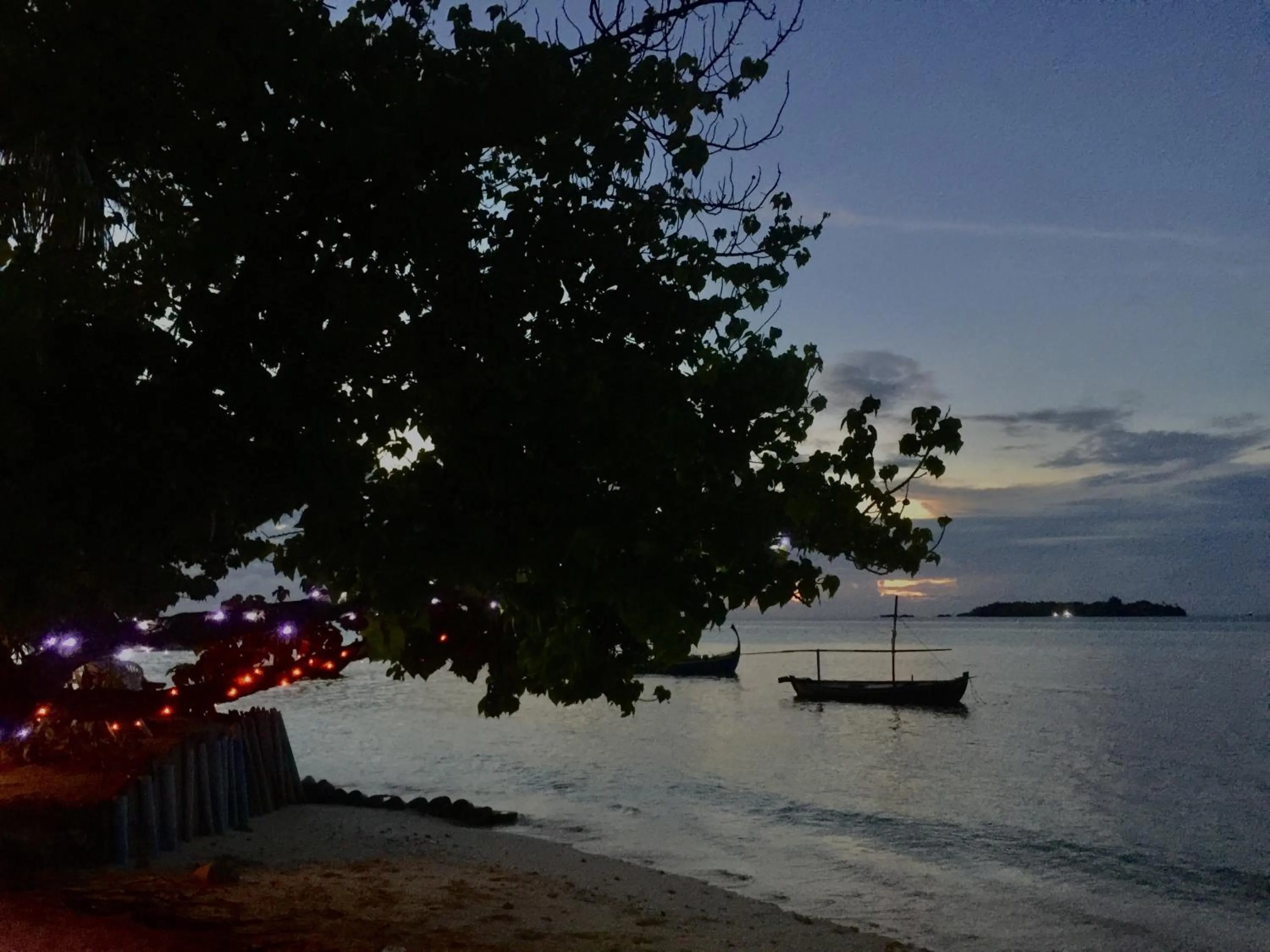 Natural landscape in Ocean Way Guraidhoo