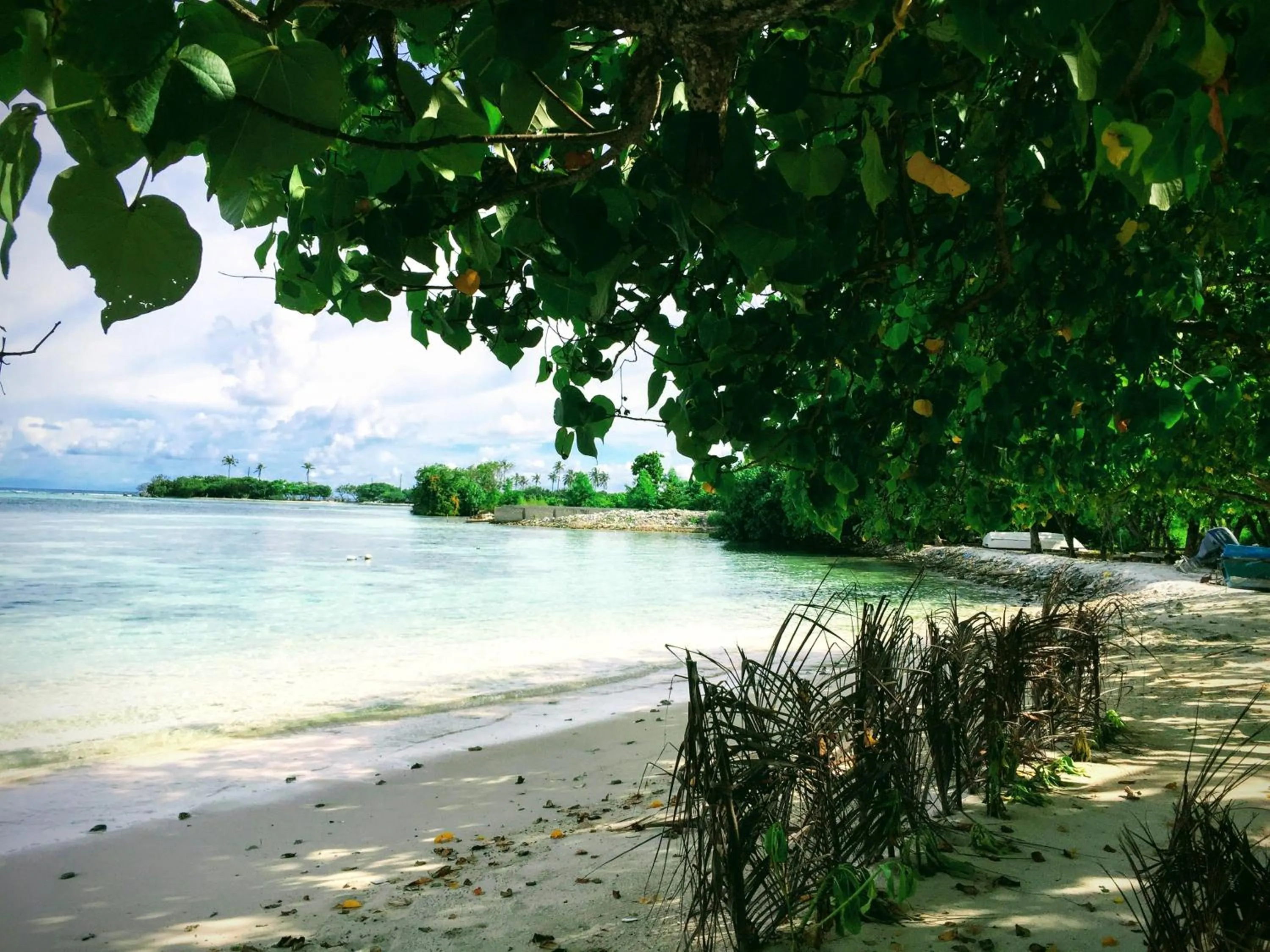 Natural landscape in Ocean Way Guraidhoo