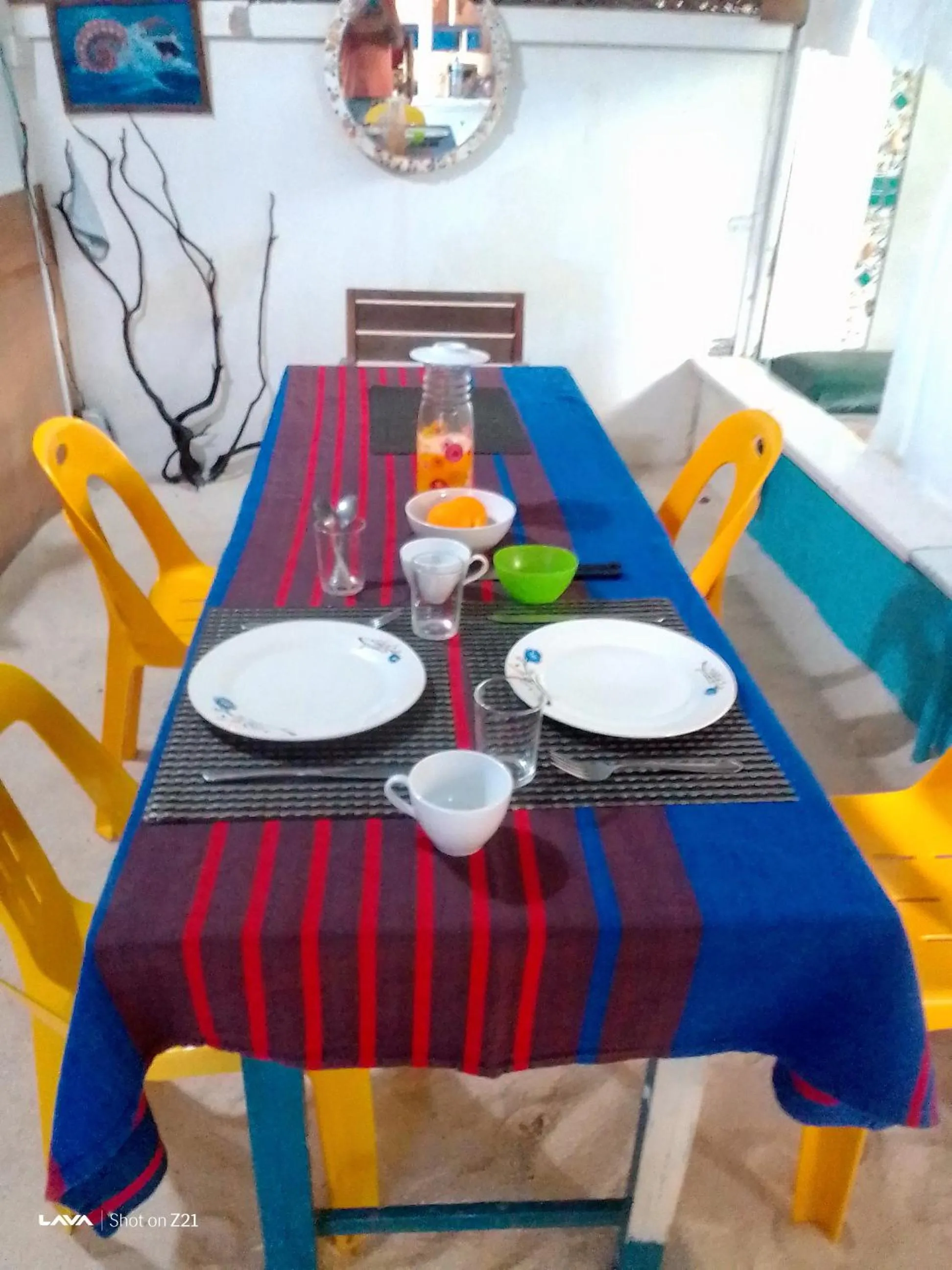 Dining area in Ocean Way Guraidhoo