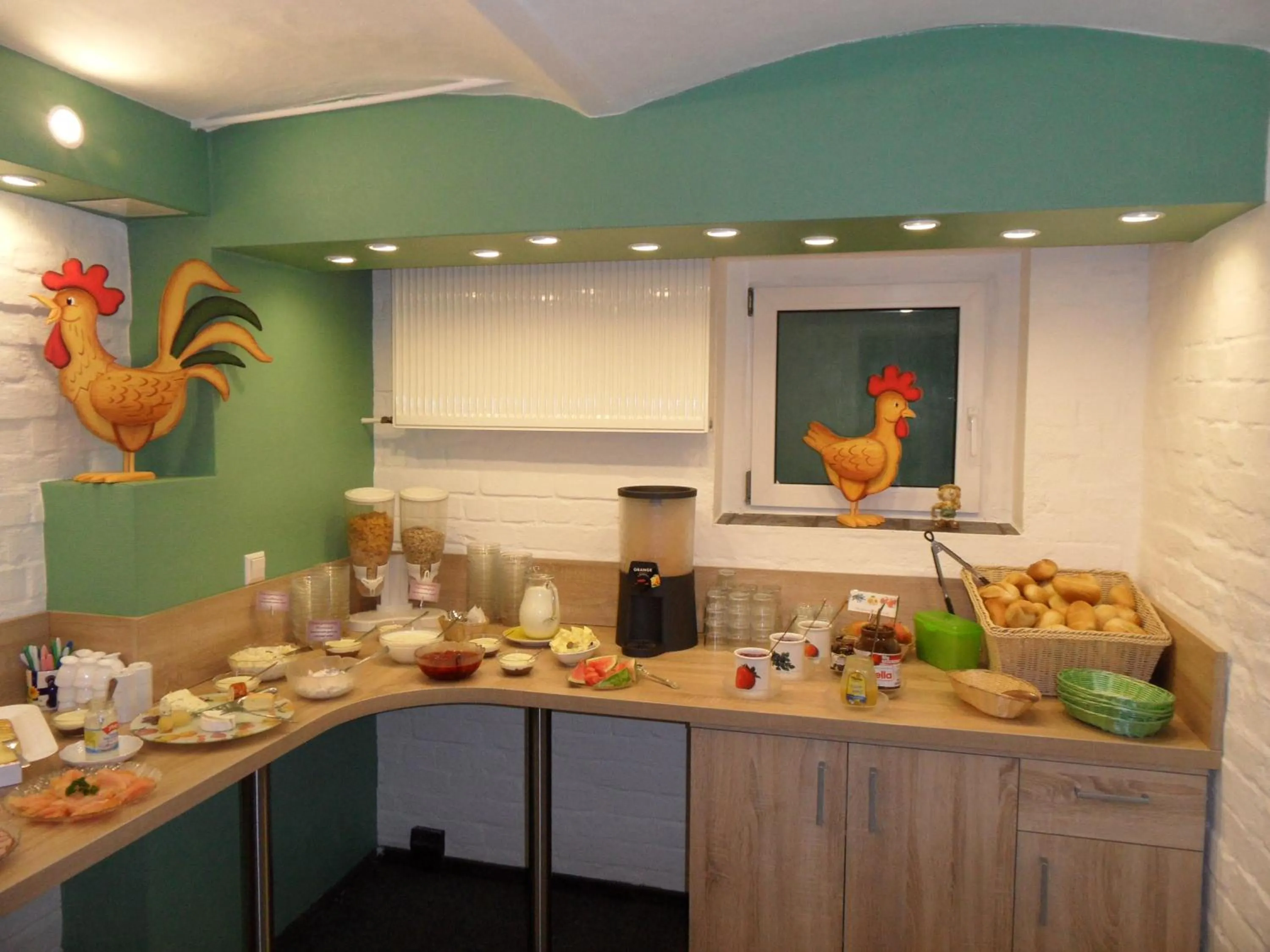 Buffet breakfast in Landguthotel Hotel-Pension Sperlingshof