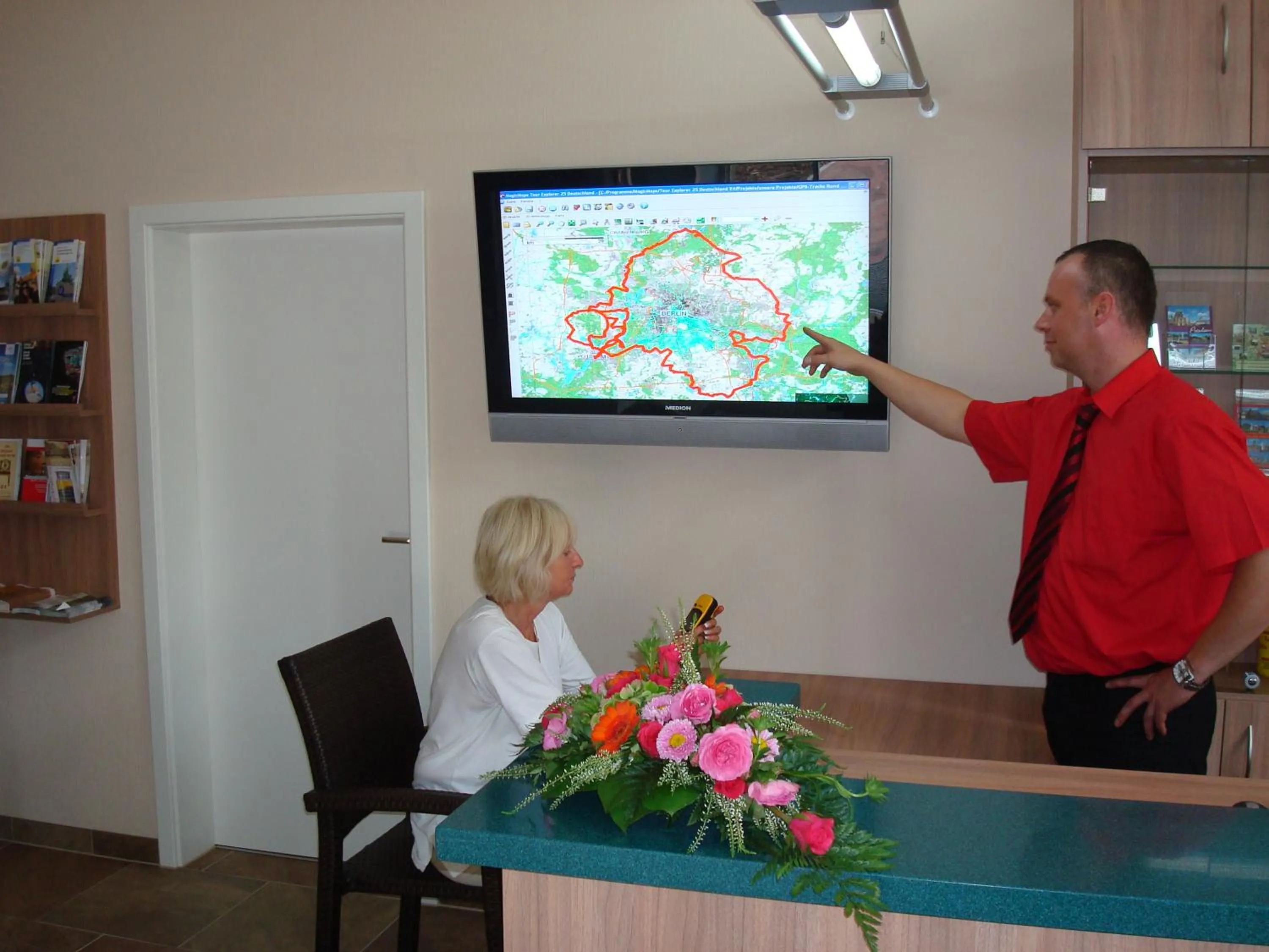 Lobby or reception in Landguthotel Hotel-Pension Sperlingshof