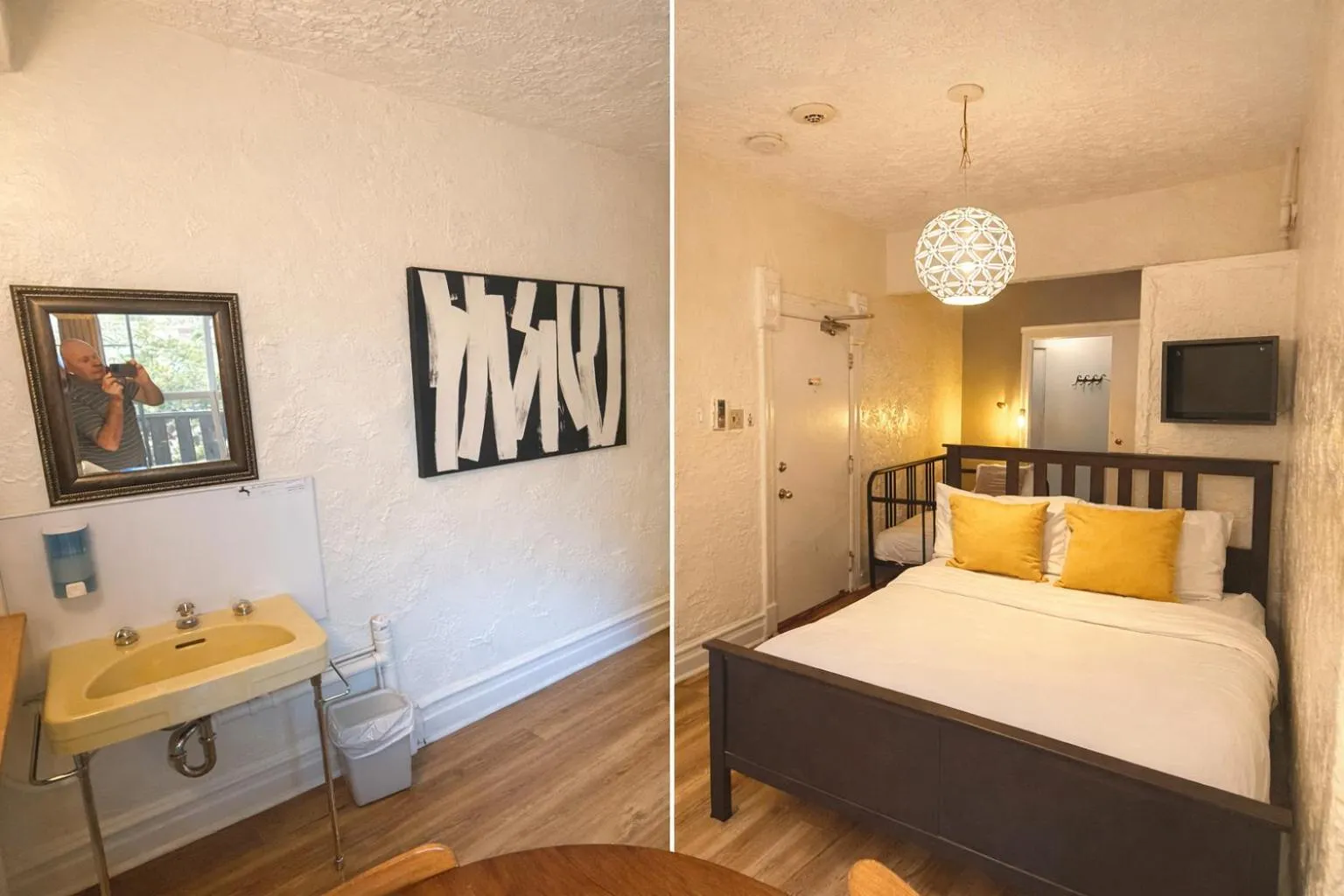 Bed in Auberge du Plateau