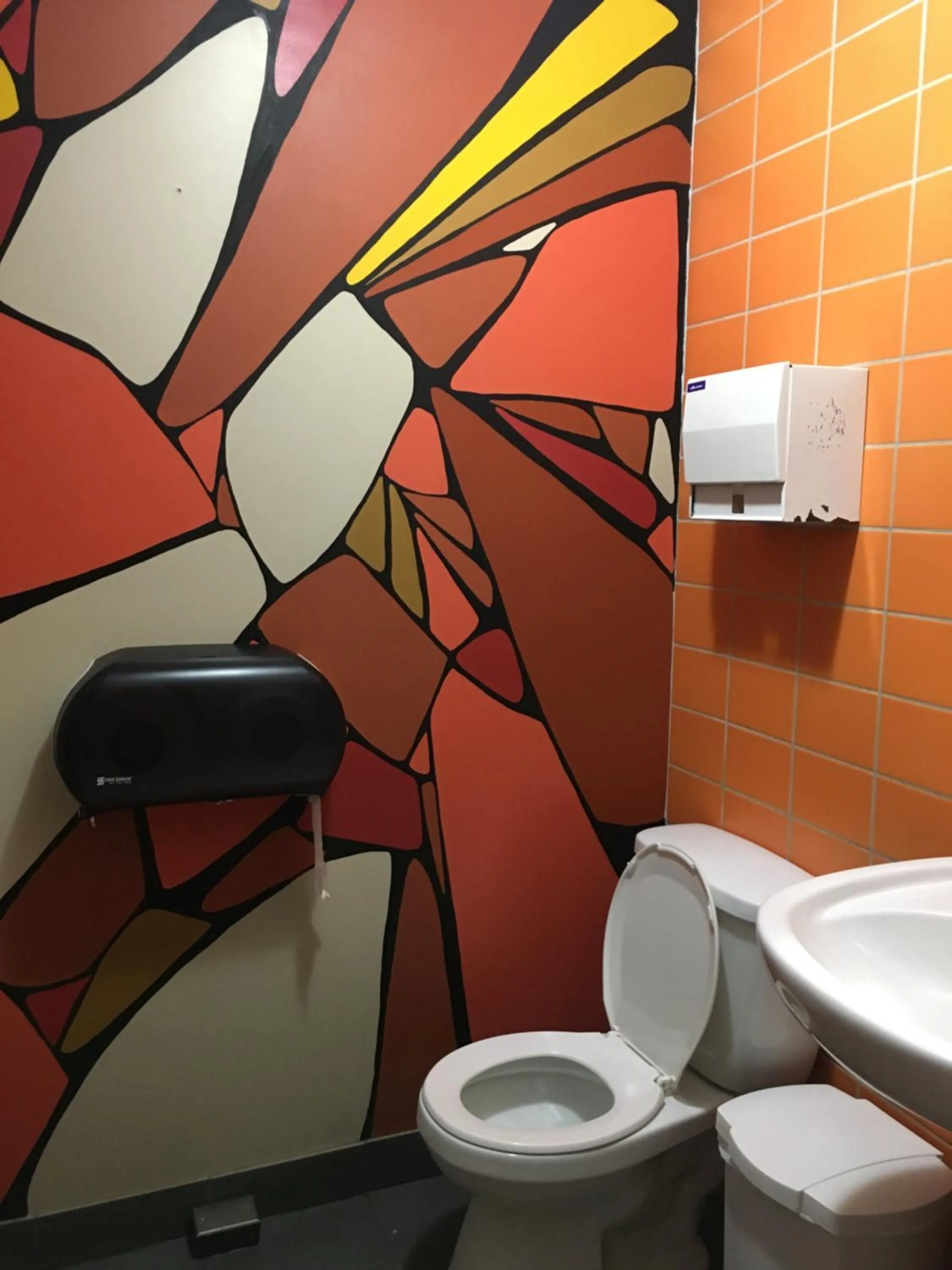 Toilet in Auberge Alternative