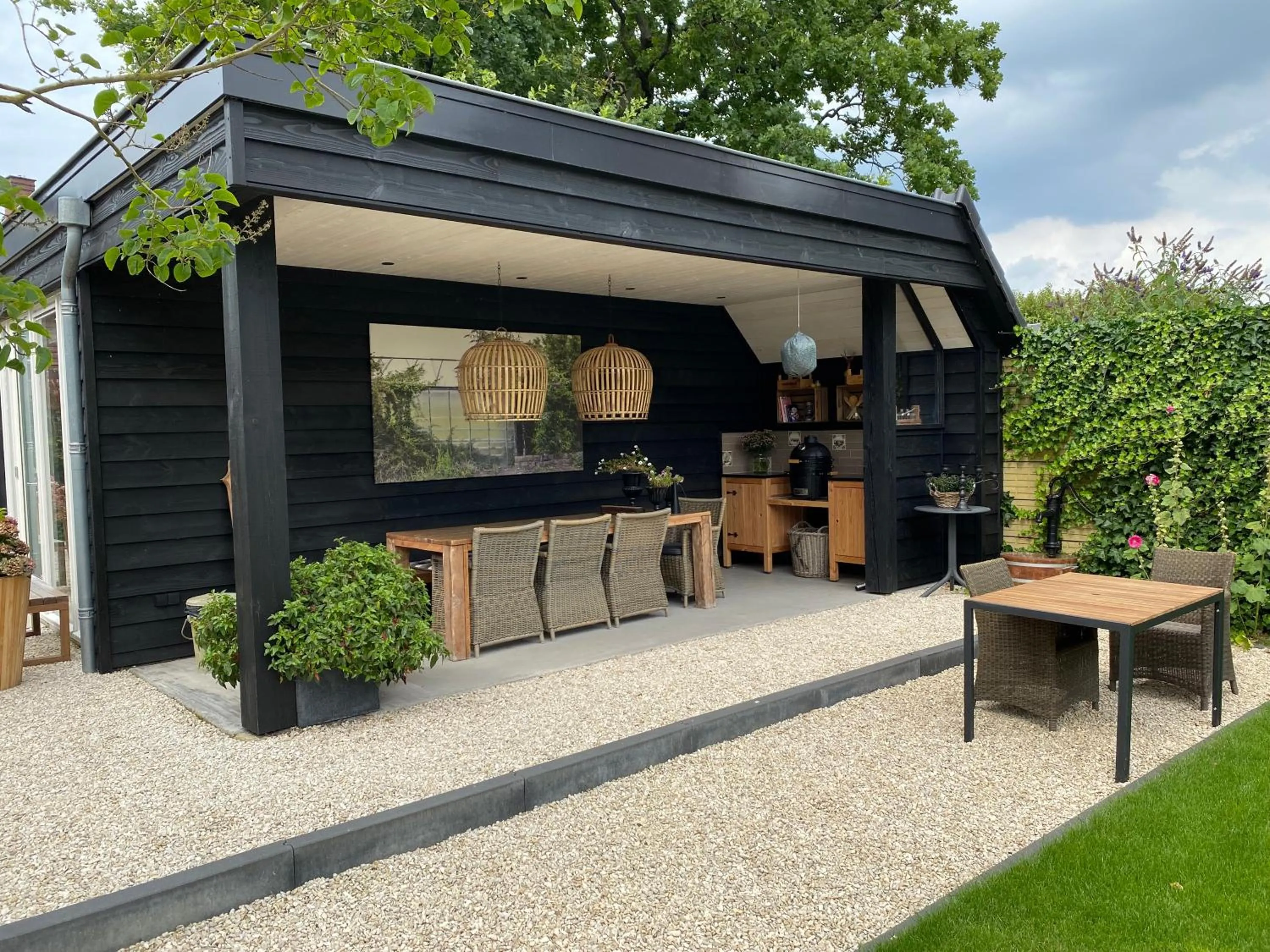 Garden in B&B Bij tante Teun