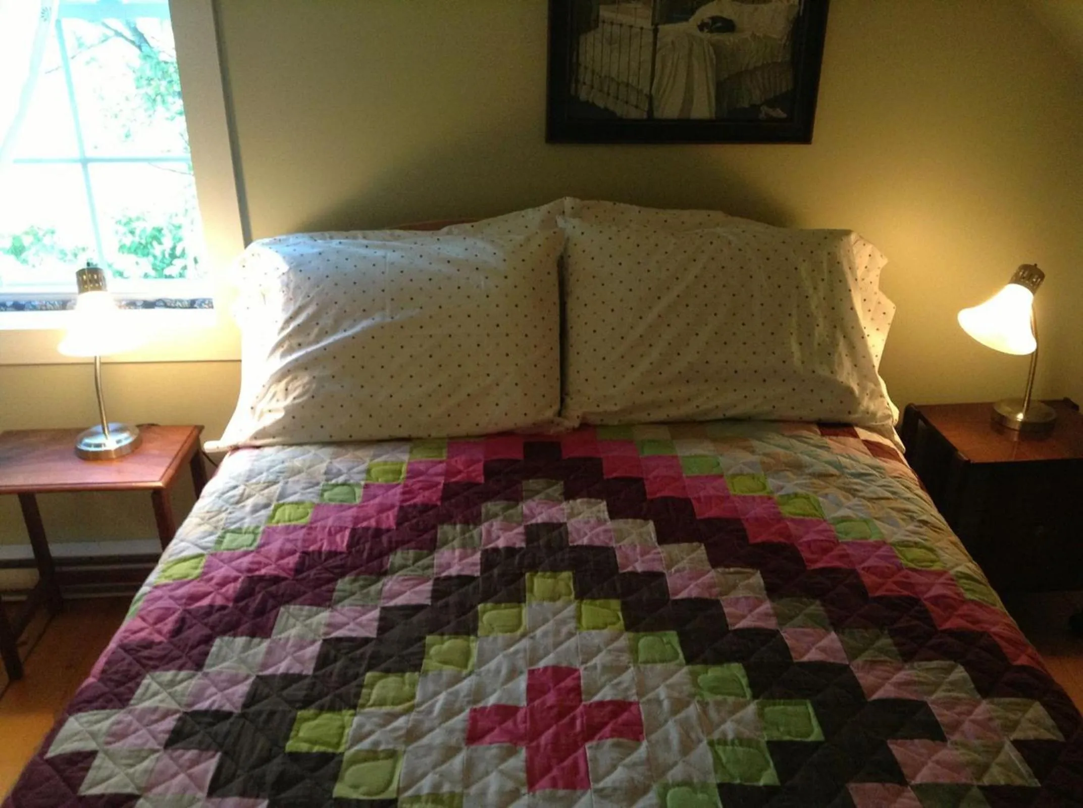 Bed in Gîte Au Blanc Marronnier