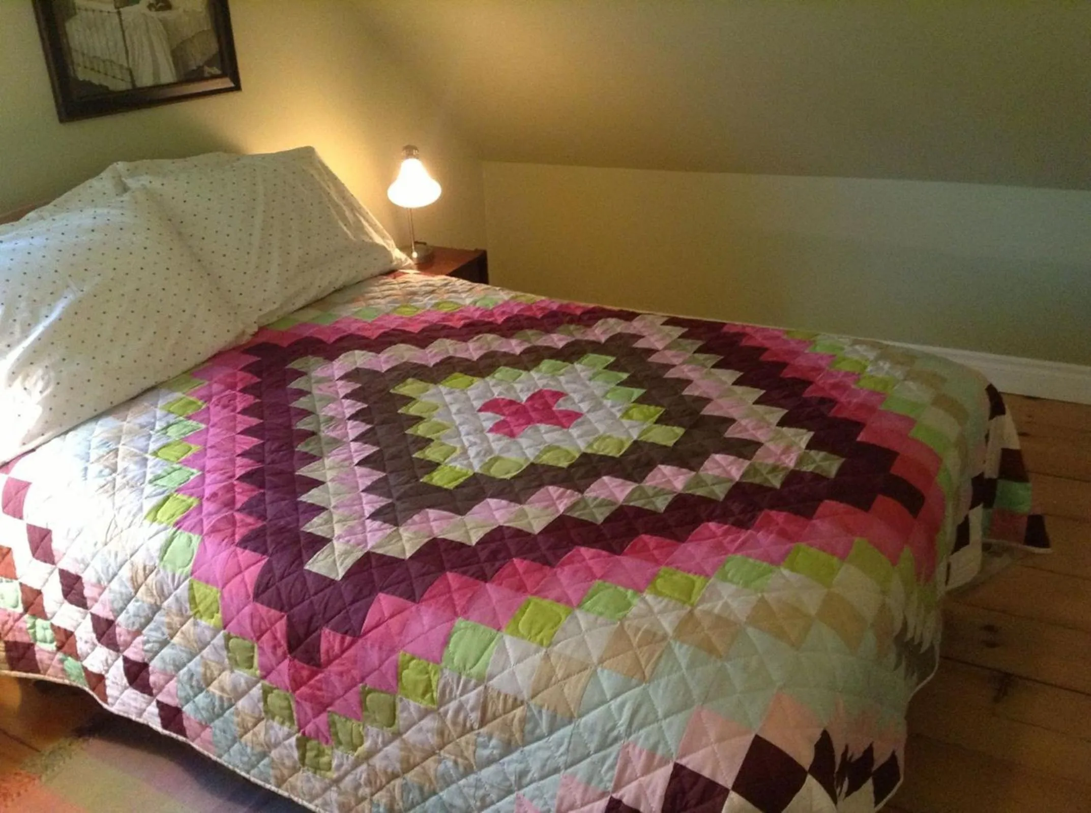 Bed in Gîte Au Blanc Marronnier