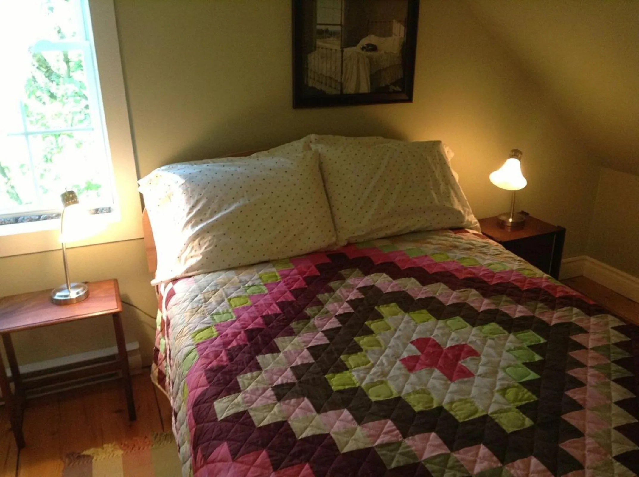 Bed in Gîte Au Blanc Marronnier