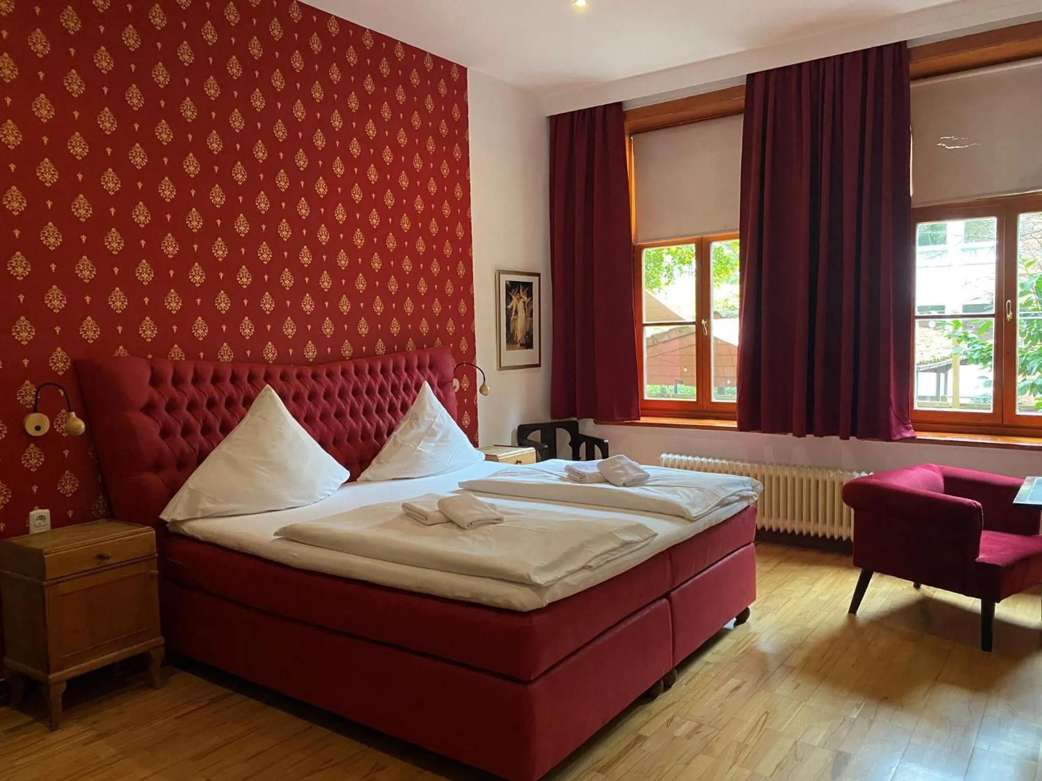 Bedroom, Bed in Avalon Bed & Breakfast Themen/- Nichtraucherhotel