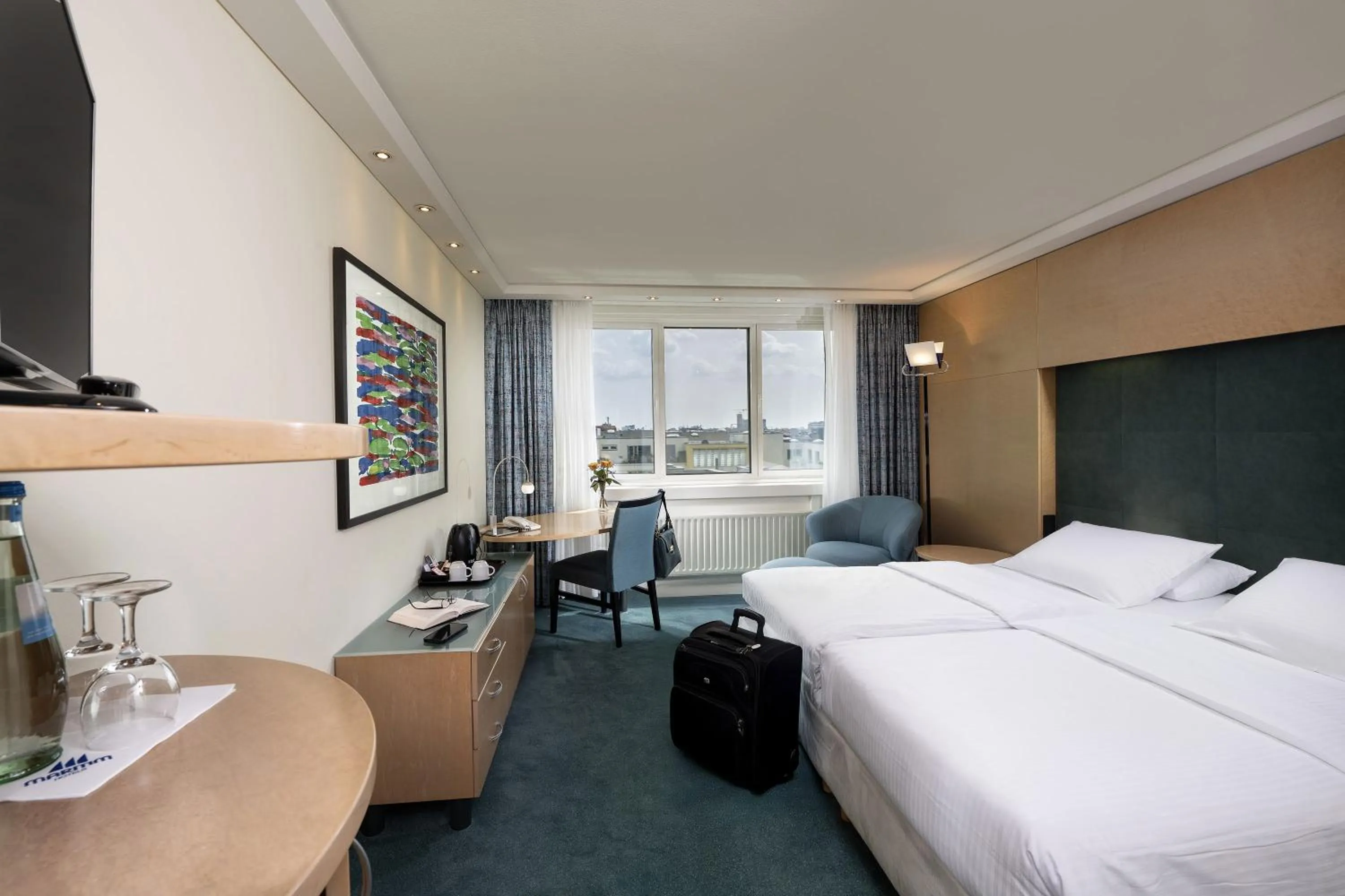 Photo of the whole room, Bed in Maritim proArte Hotel Berlin