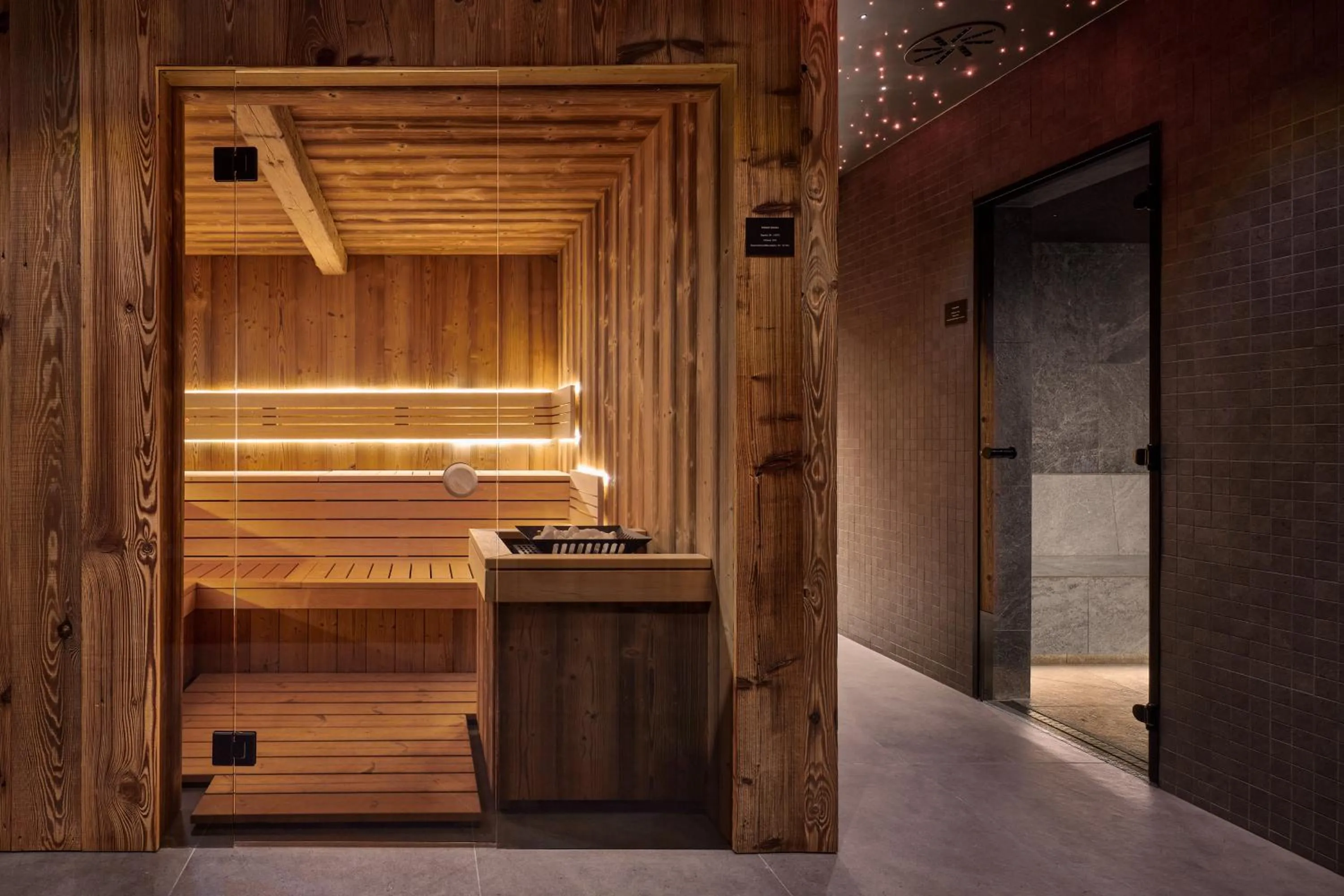Sauna in Hotel Singer