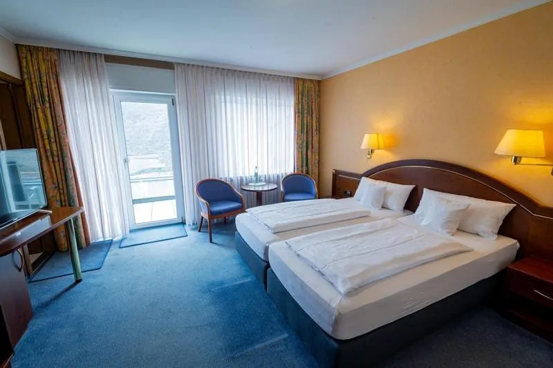 Bed in Hotel Hegenbarths