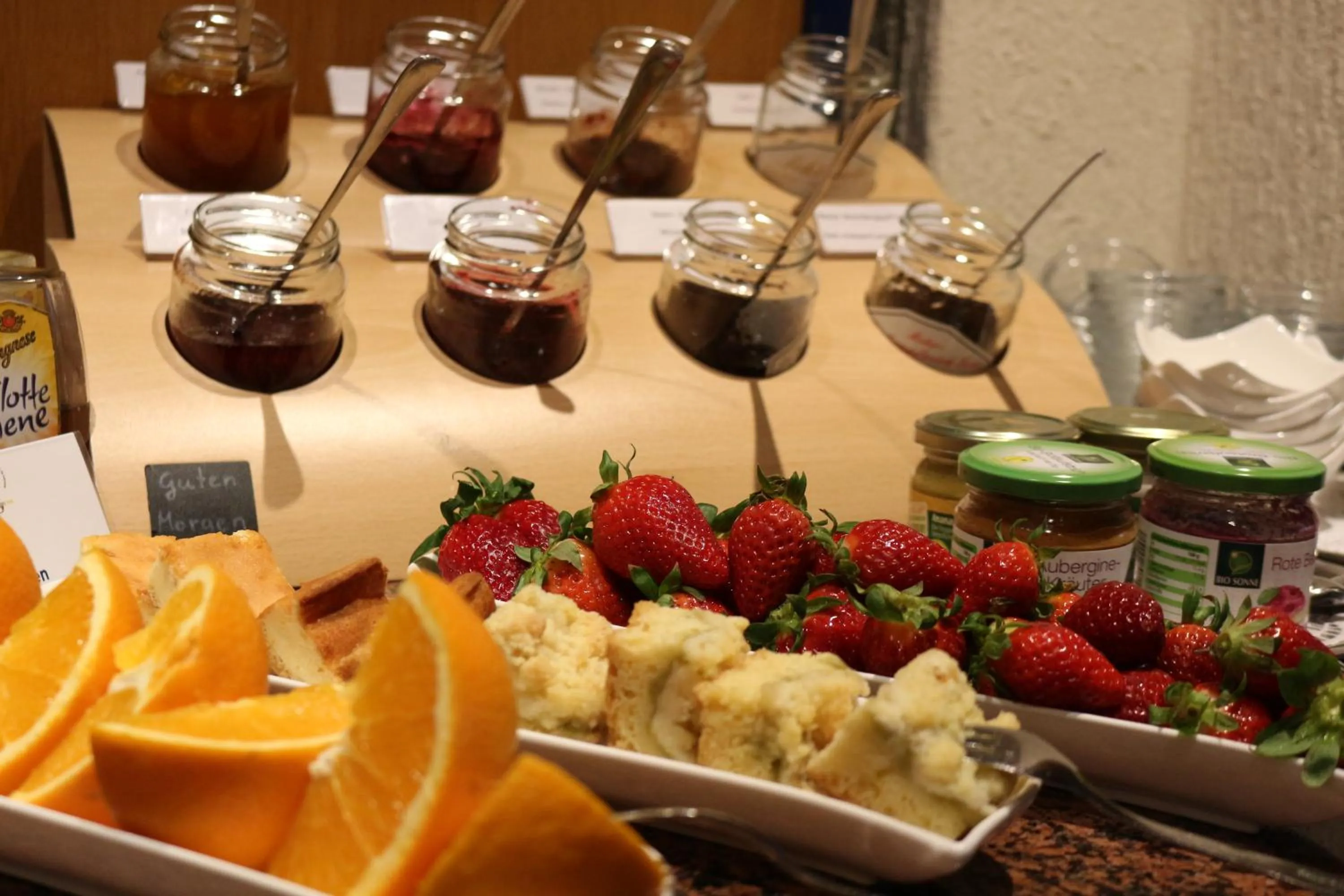 Buffet breakfast in Hotel Hegenbarths