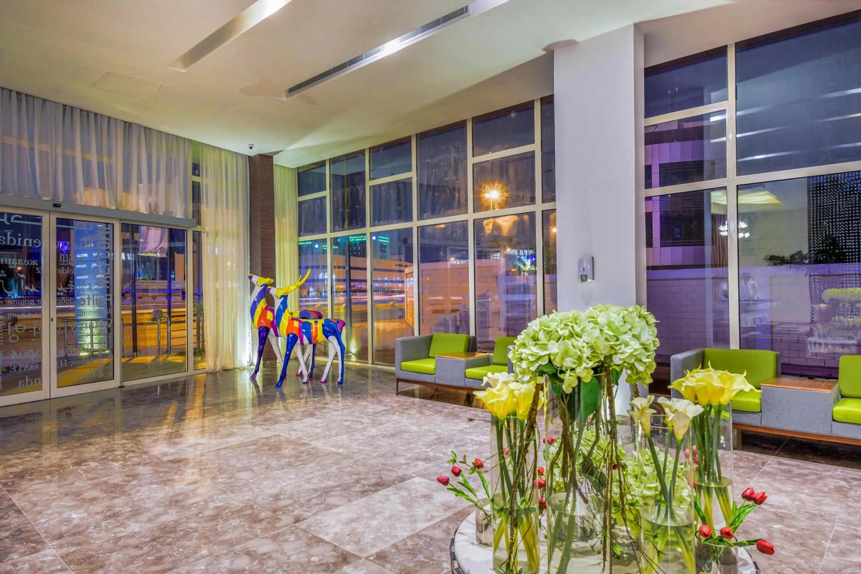 Seating area in Ewaa Express Hotel - Khurais