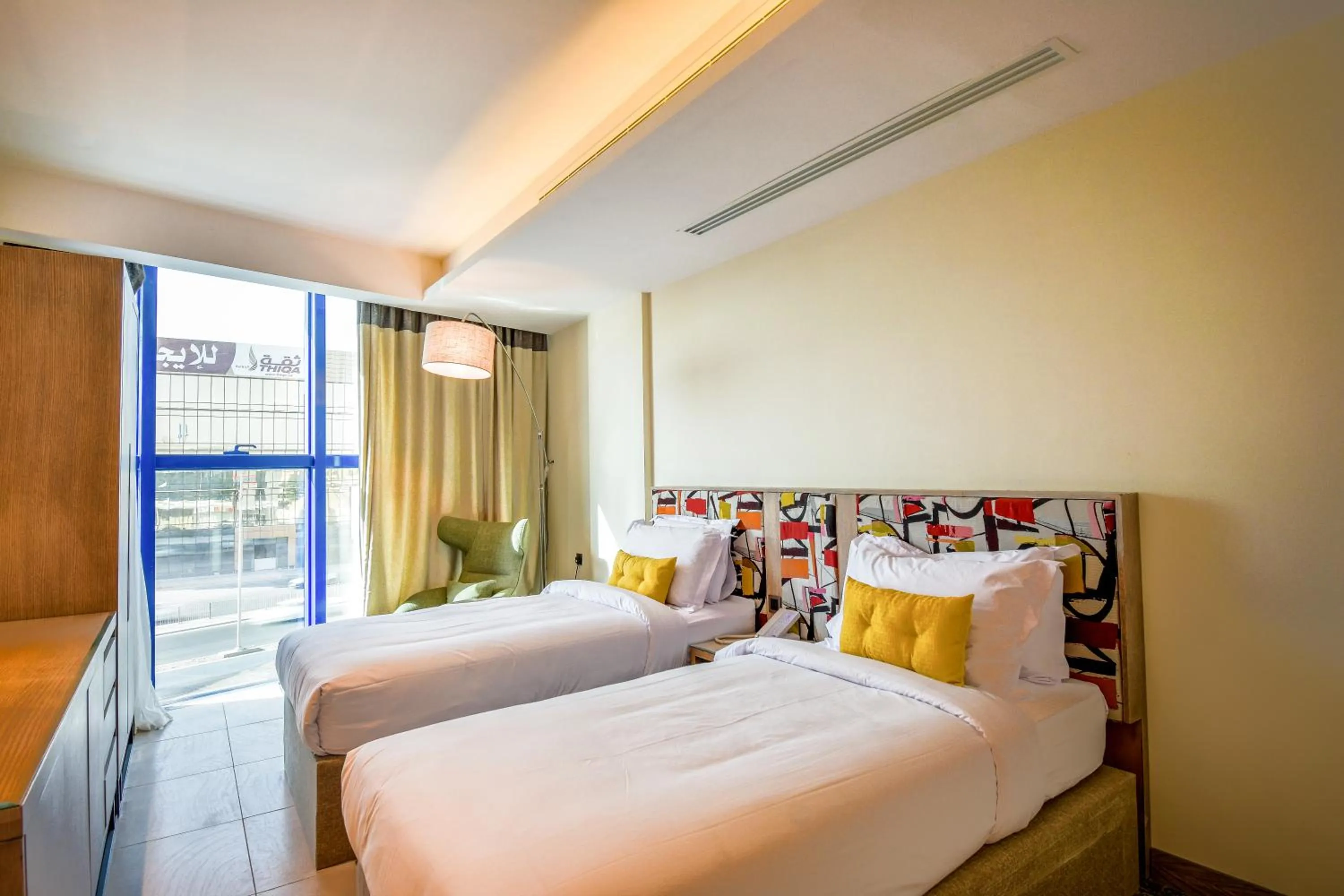 Bedroom, Bed in Ewaa Express Hotel - Khurais