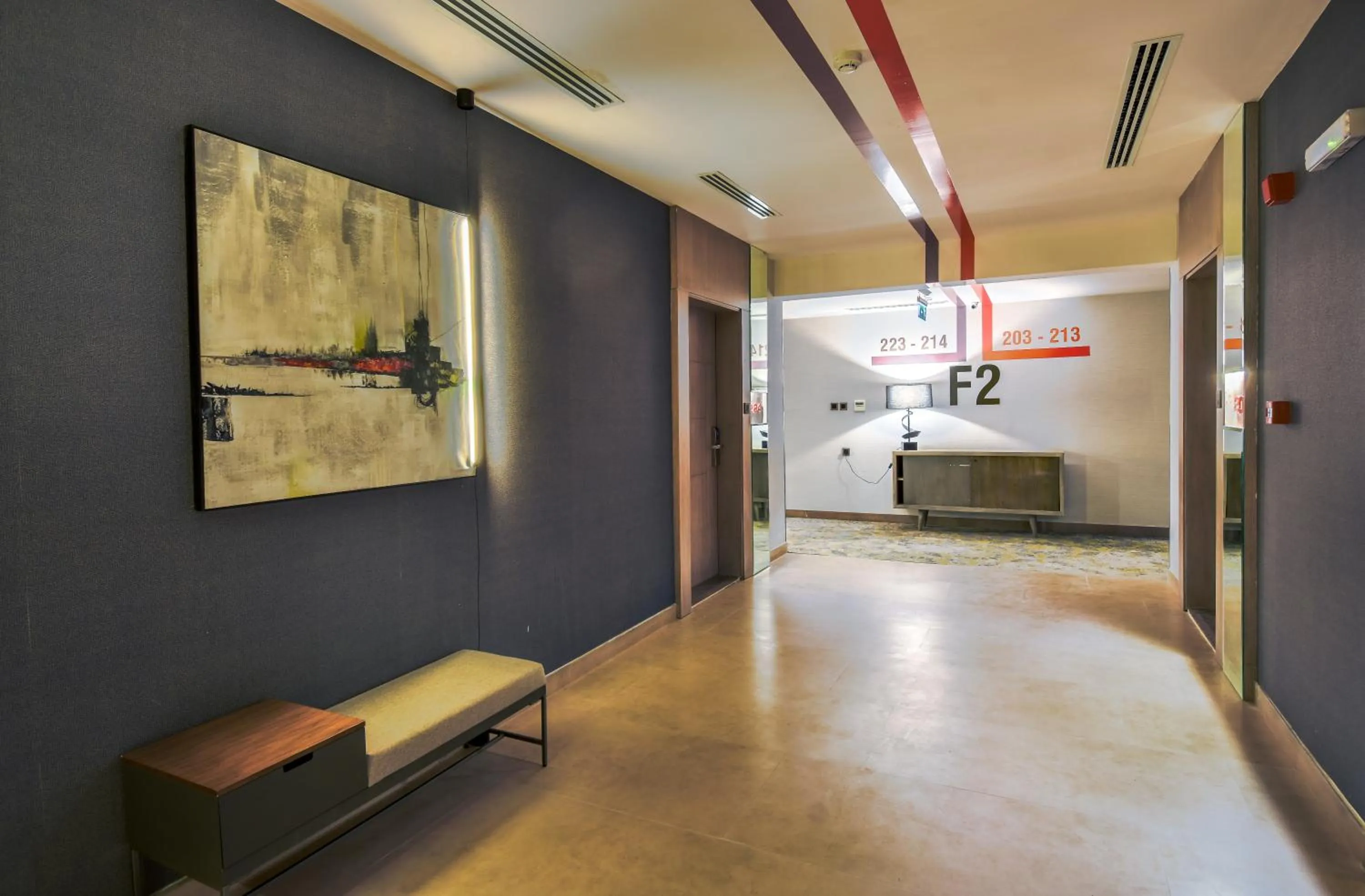 Decorative detail in Ewaa Express Hotel - Khurais