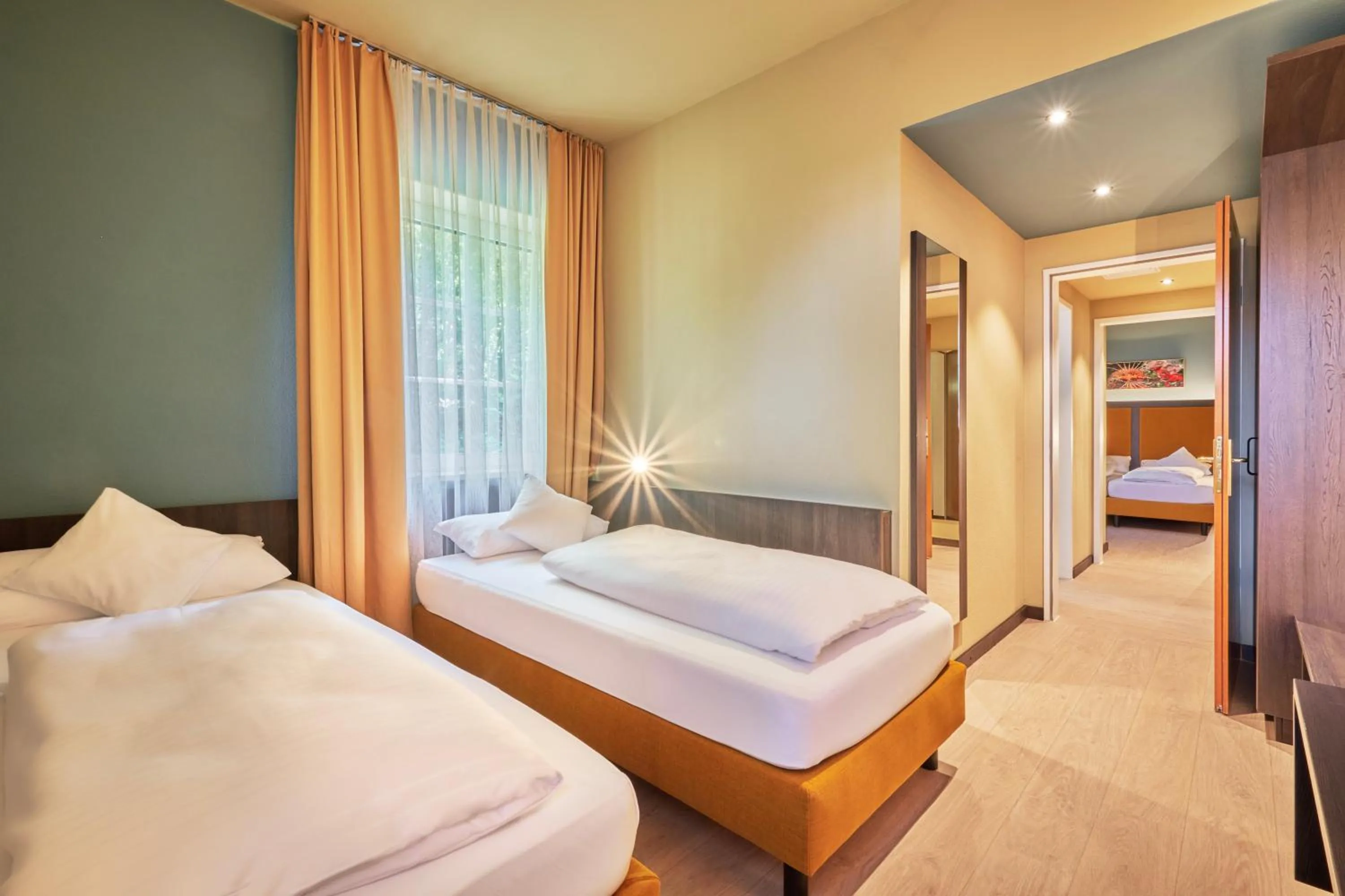 Photo of the whole room, Bed in AKZENT Hotel Aufkirchen