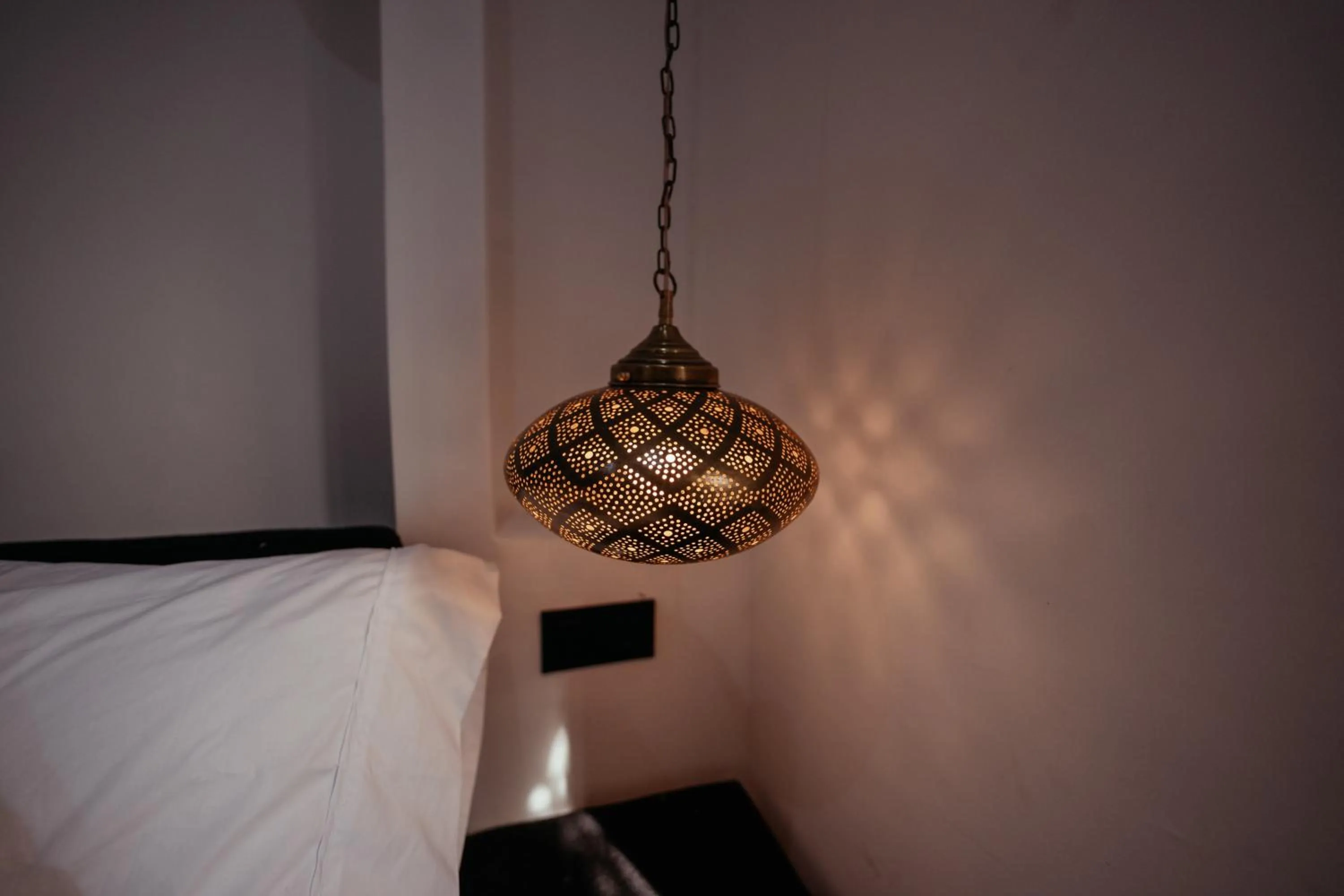 Bed in Riad Agdal Royal & Spa