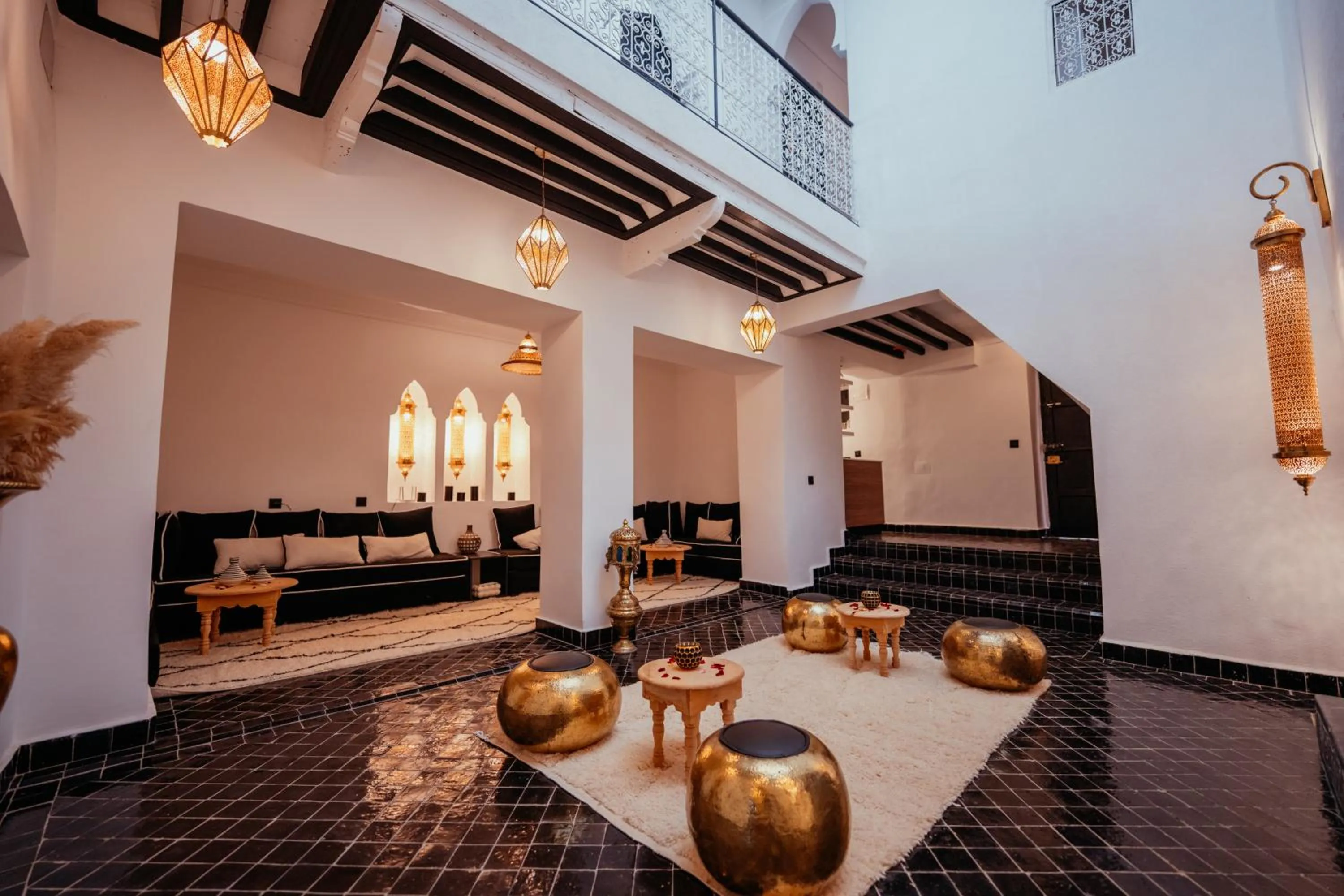 Living room in Riad Agdal Royal & Spa