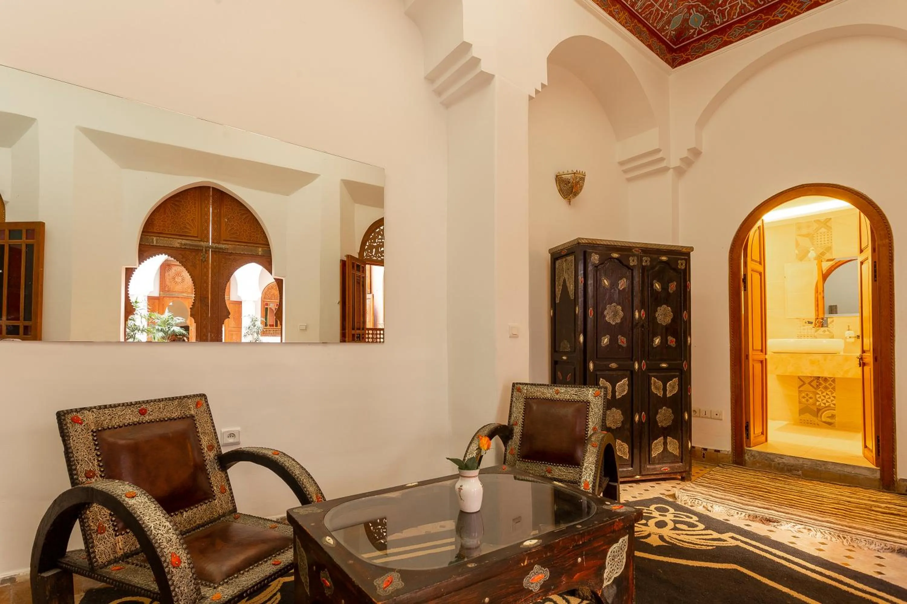 Living room in Riad Agdal Royal & Spa