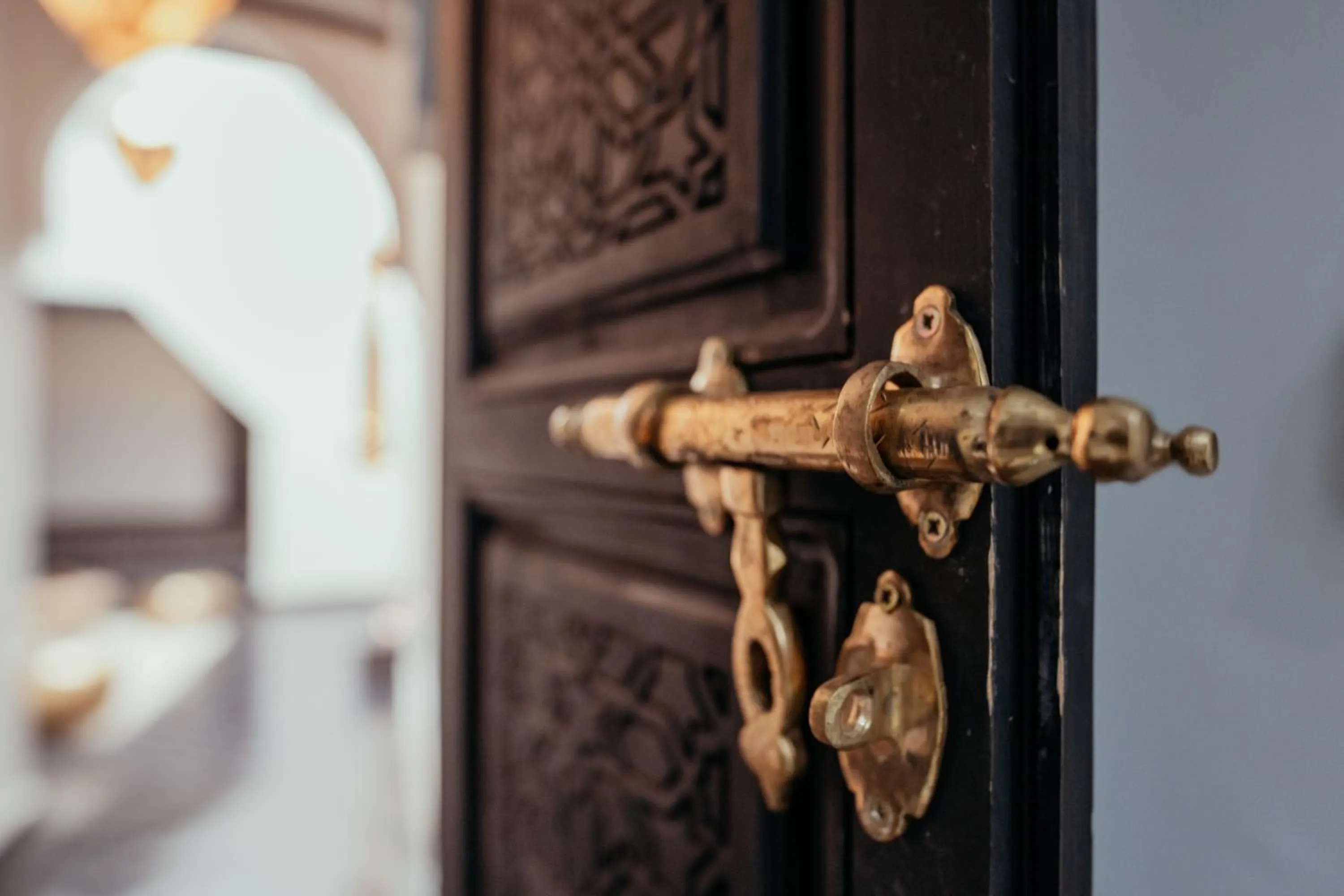 Decorative detail in Riad Agdal Royal & Spa