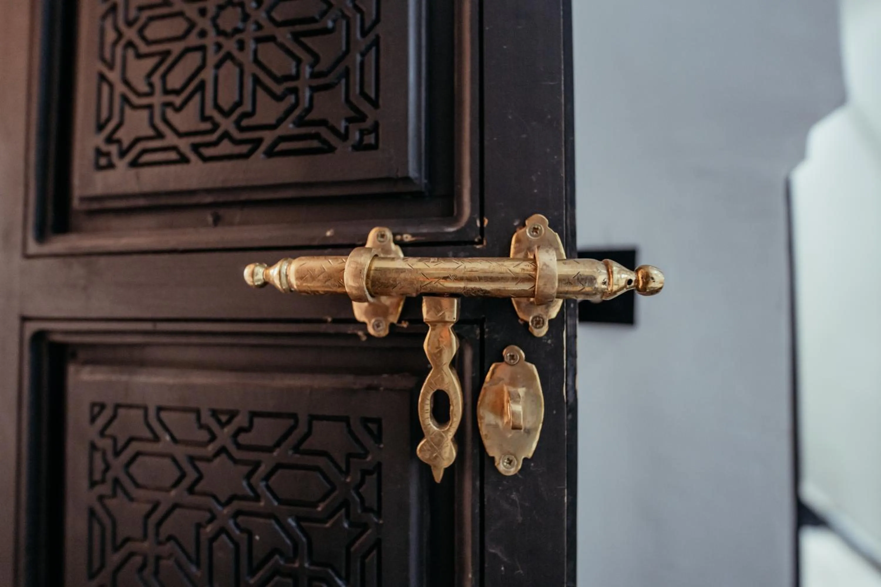 Decorative detail in Riad Agdal Royal & Spa