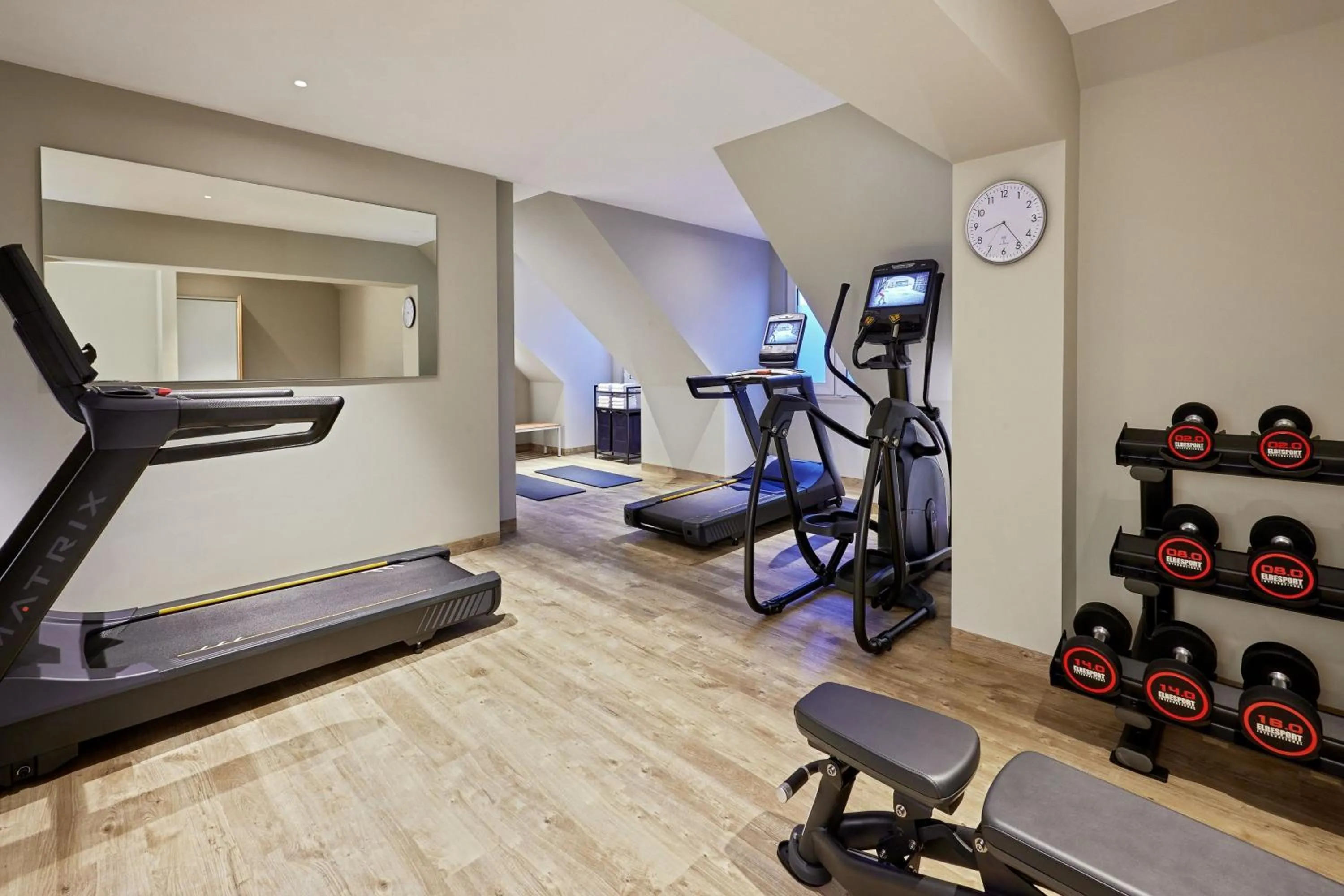 Fitness centre/facilities in Hotel Schwerin Seven Lakes