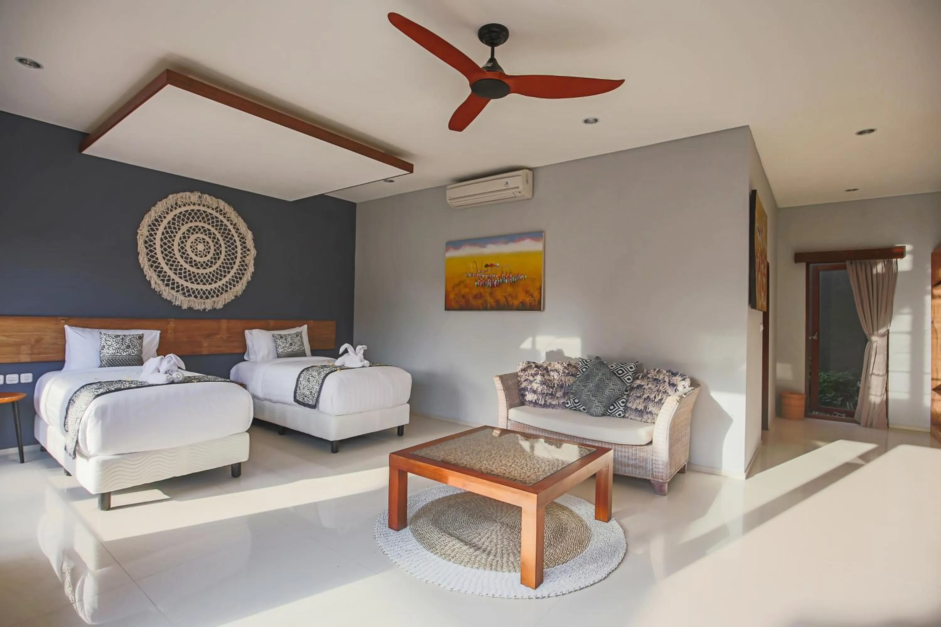 Bedroom, Bed in Uwu Villas