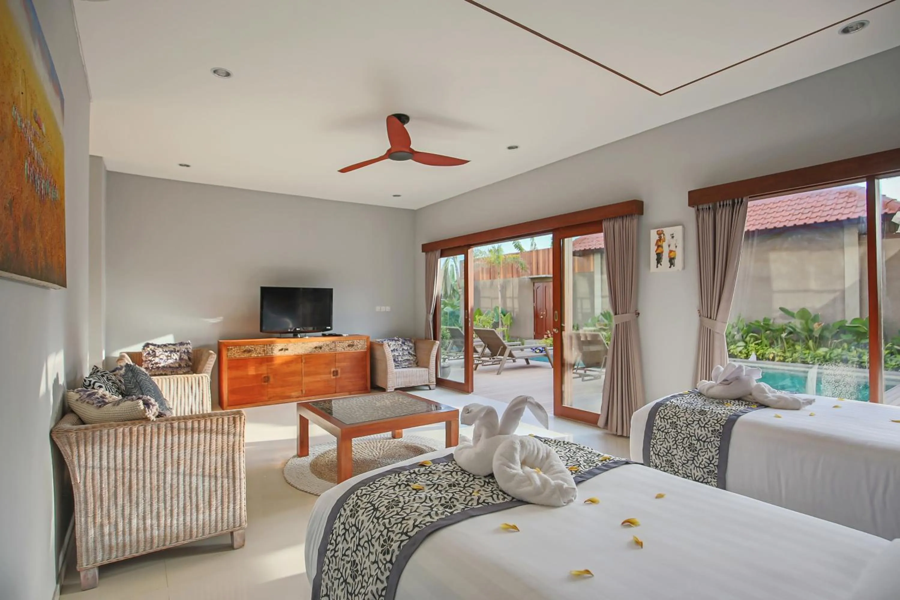 Bedroom, Bed in Uwu Villas