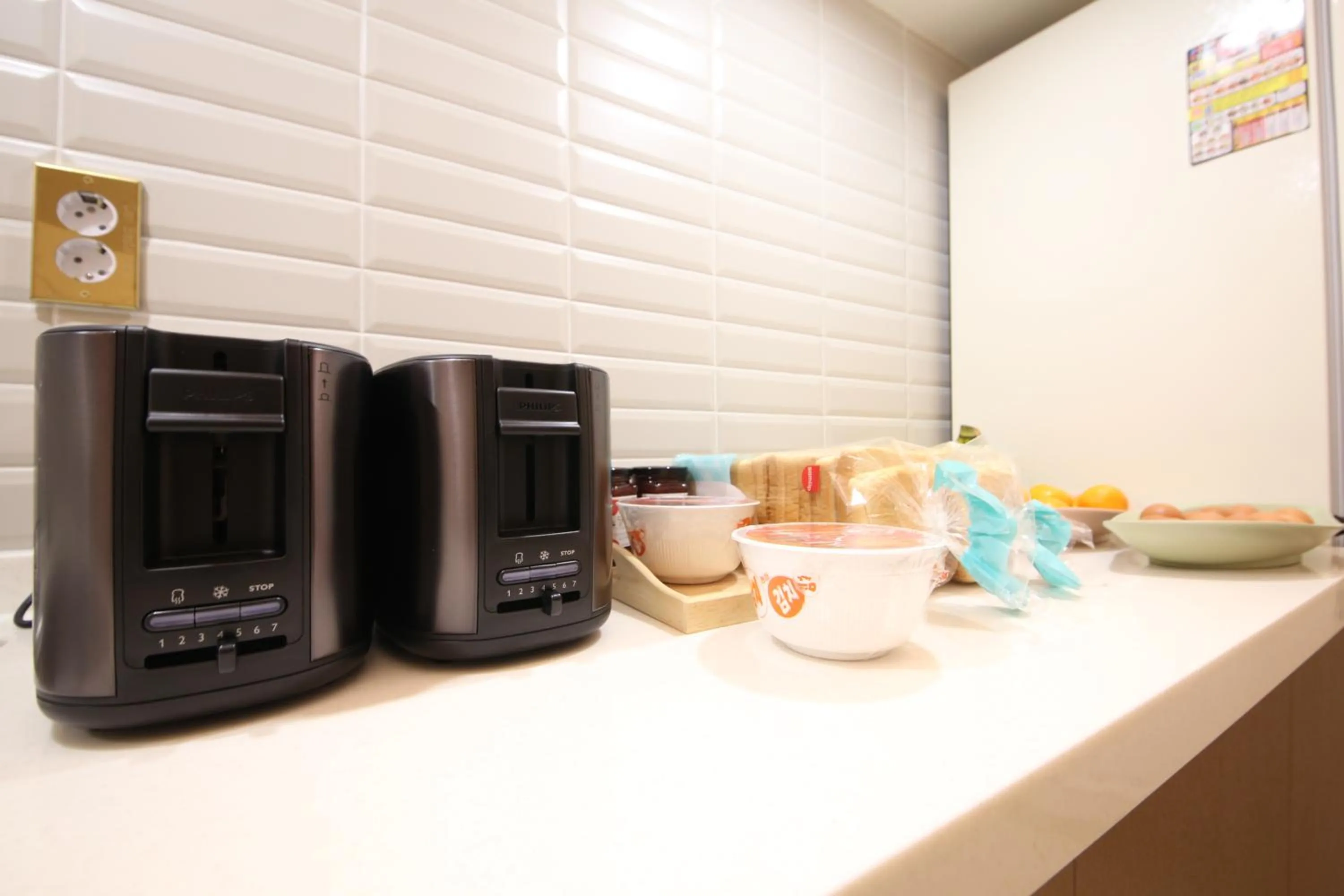 American breakfast in Den Basta Hotel